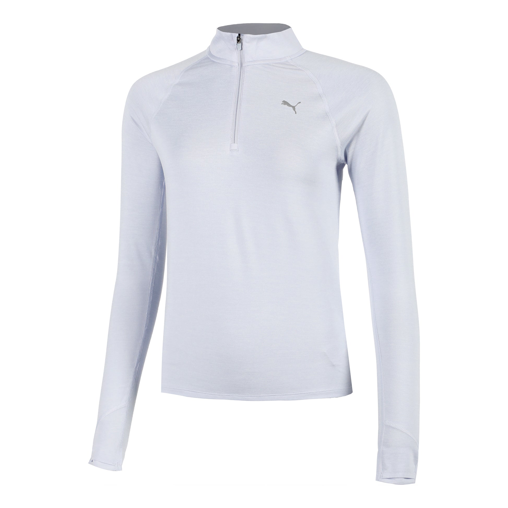 Puma Velocity Cloudspun 1/4 Zip Maillot De Course Femmes-Bleu