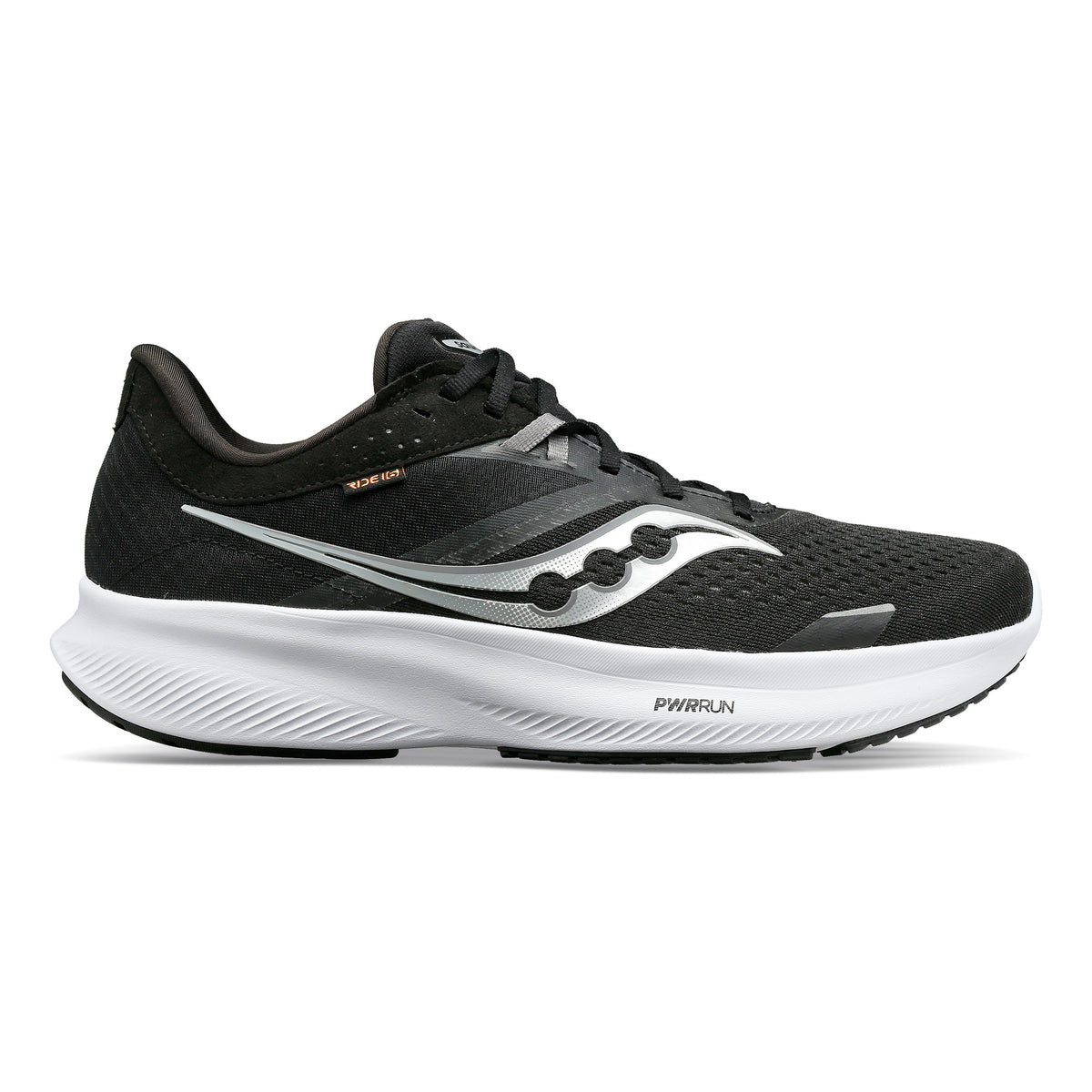 Saucony Ride 16 Chaussure de running sans stabilisateurs Femmes - noir, blanc