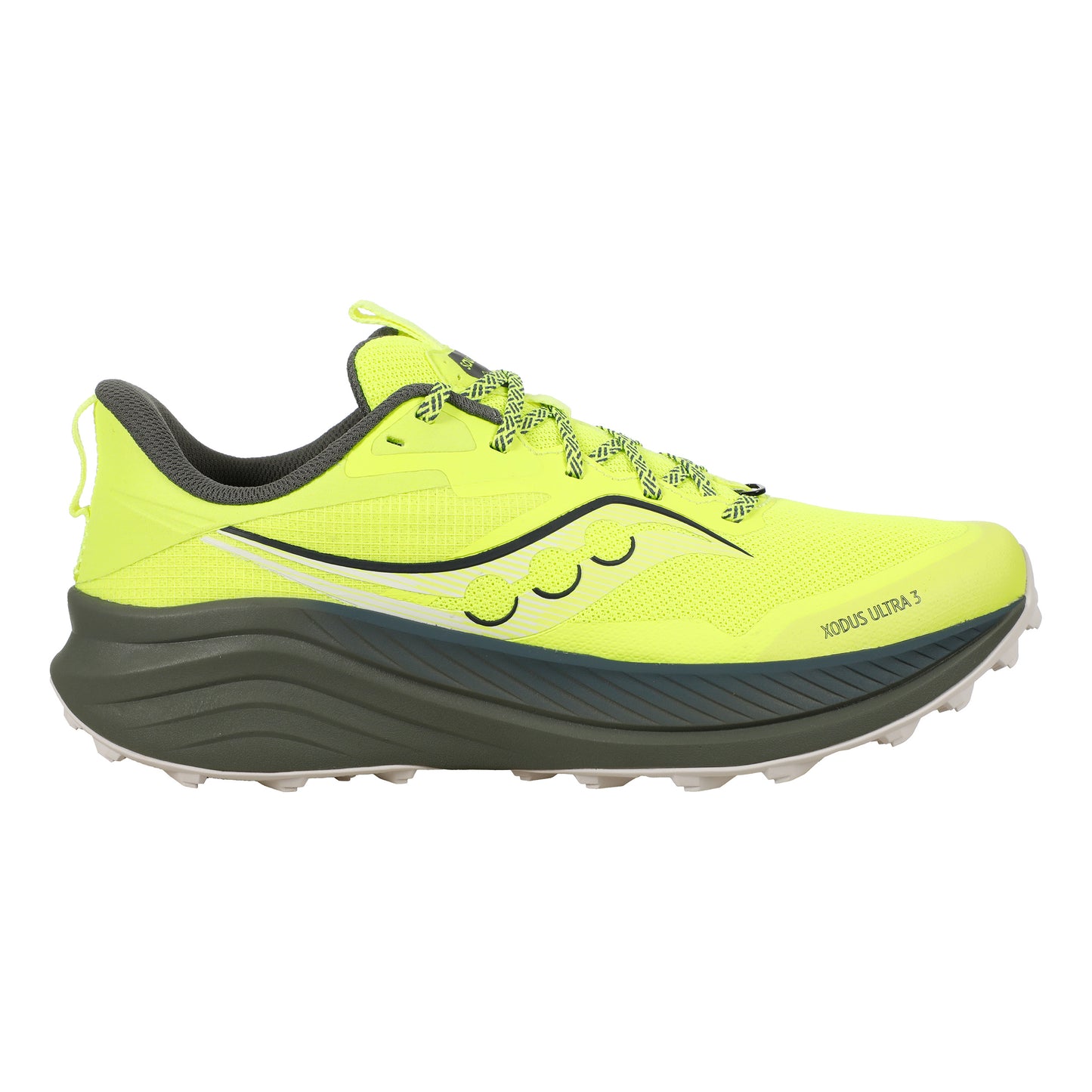 Saucony Xodus Ultra 3 Chaussure trail Hommes - jaune lemon,