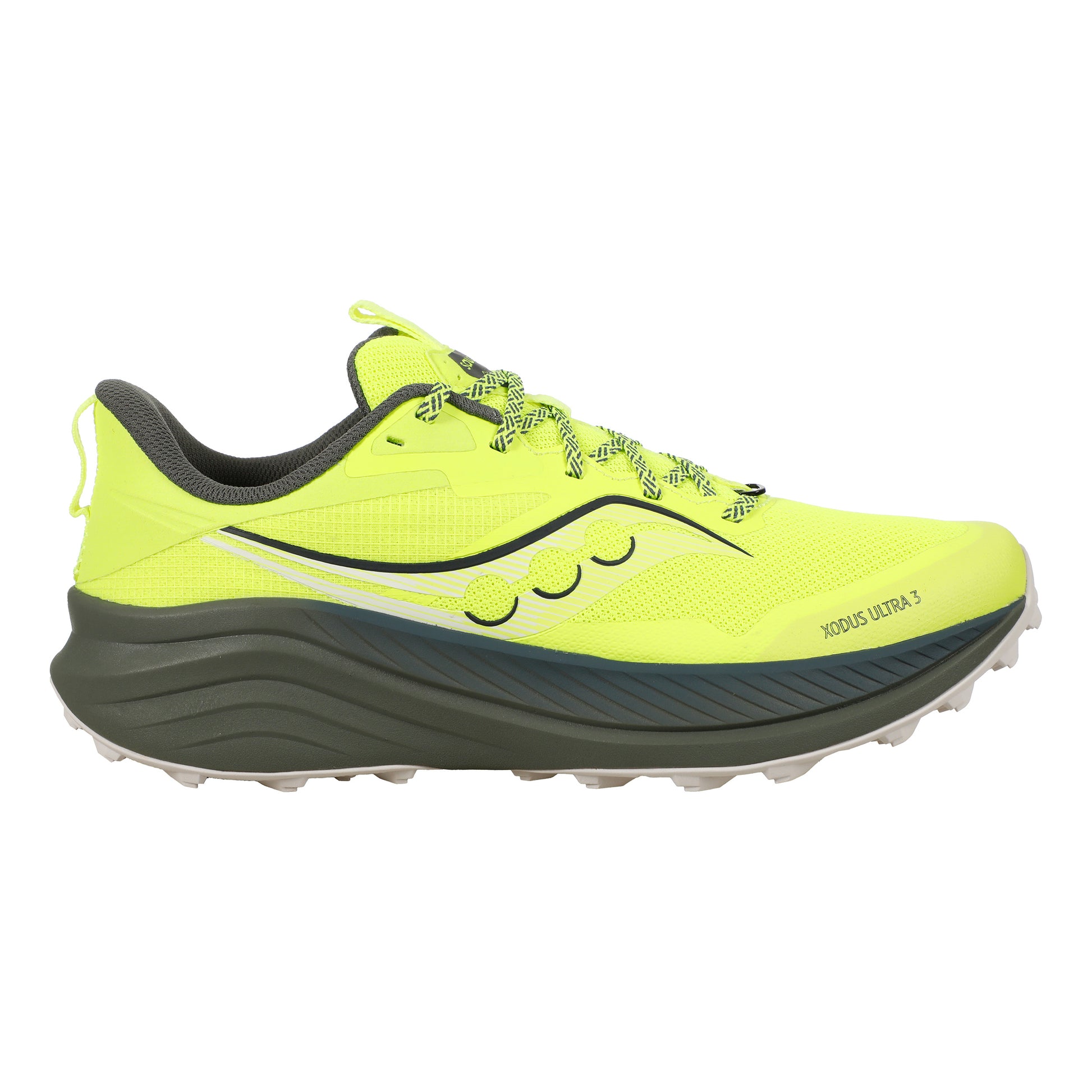 Saucony Xodus Ultra 3 Chaussure trail Hommes - jaune lemon,