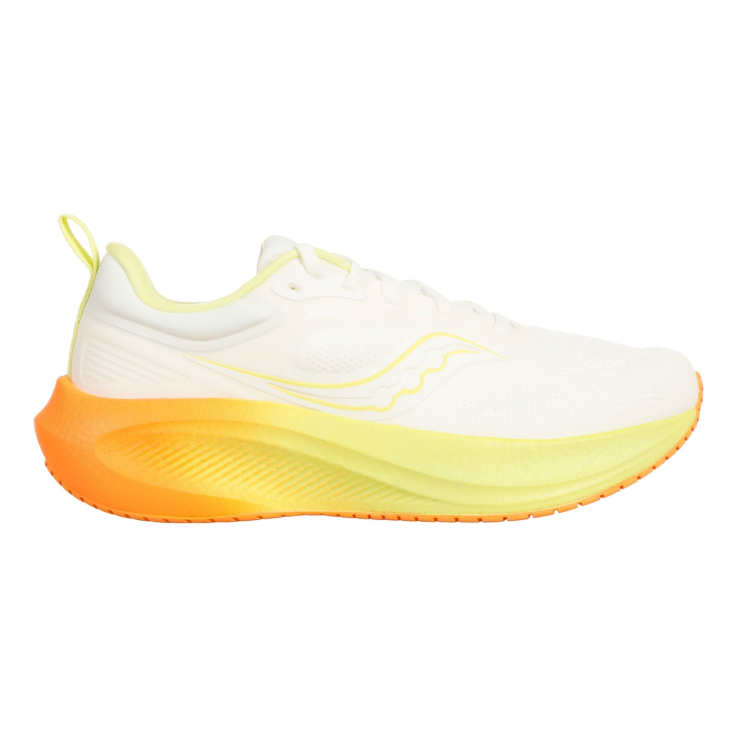 Saucony Surge 3 Chaussure De Running Sans Stabilisateurs Hommes-Blanc,Jaune Citron