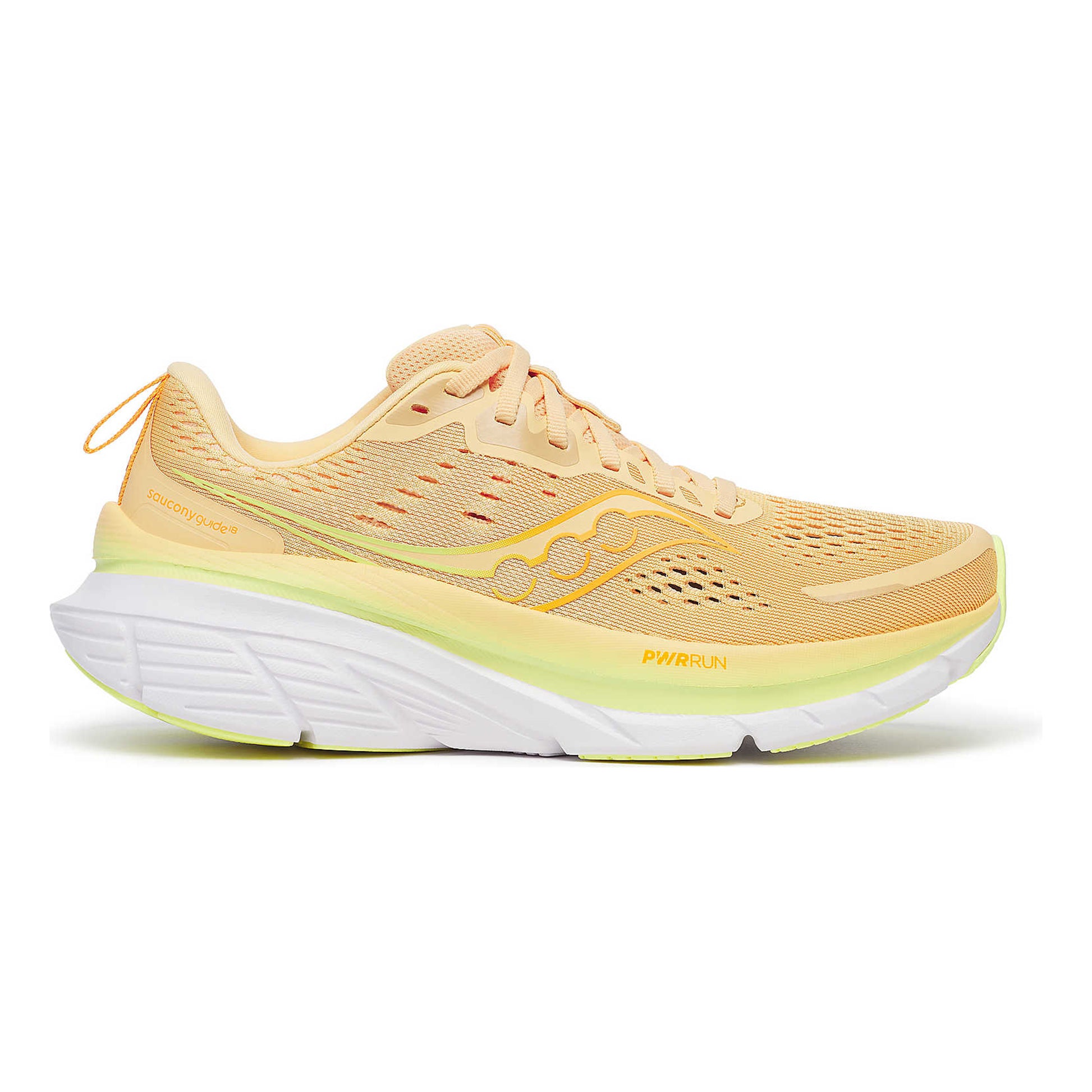 Saucony Guide 18 Chaussure de running avec stabilisateurs Femmes - abricot, jaune