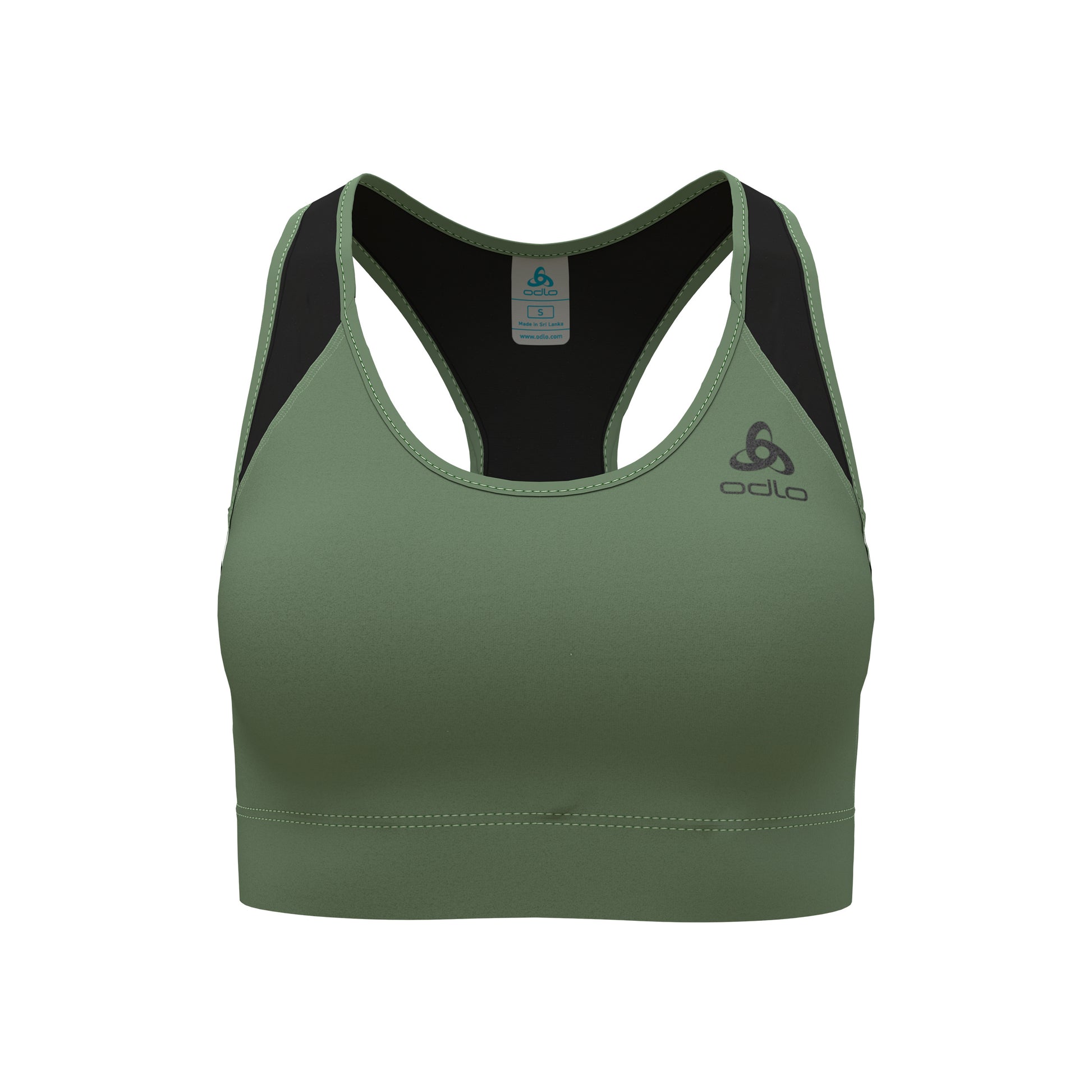 Odlo Essential Mesh Soutien-gorge sport Femmes - vert olive,