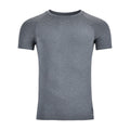 BL Top Crew Neck Shortsleeve Performance Light Eco Maillot De Course Hommes-Gris