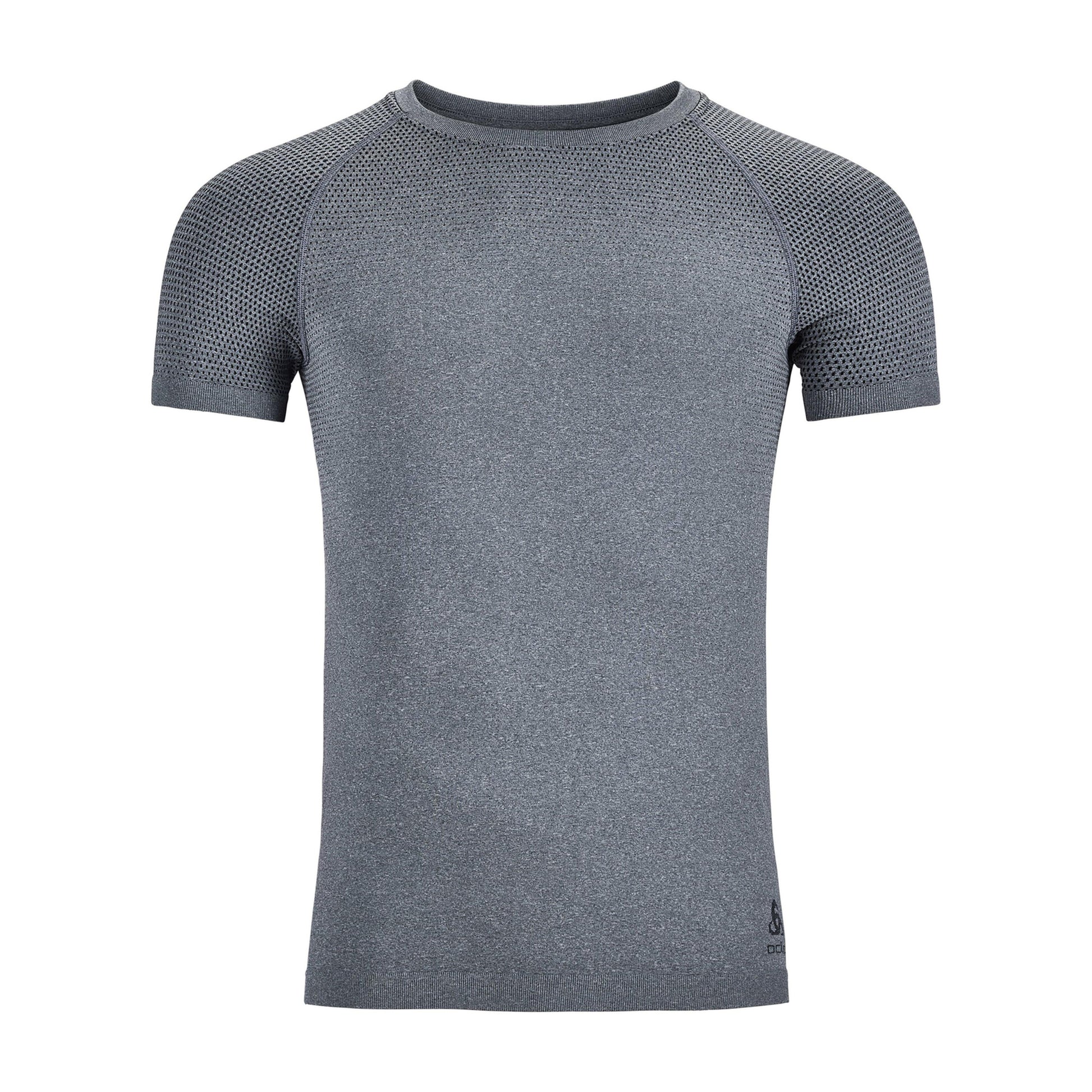 Odlo BL Top Crew Neck Shortsleeve Performance Light Eco Maillot De Course Hommes-Gris