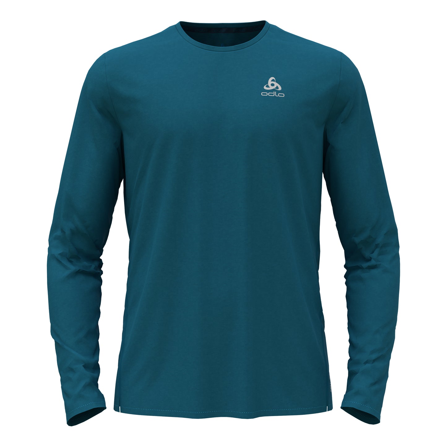 Odlo Zeroweight Chill-Tec Crew Neck Haut manches longues Hommes - bleu,