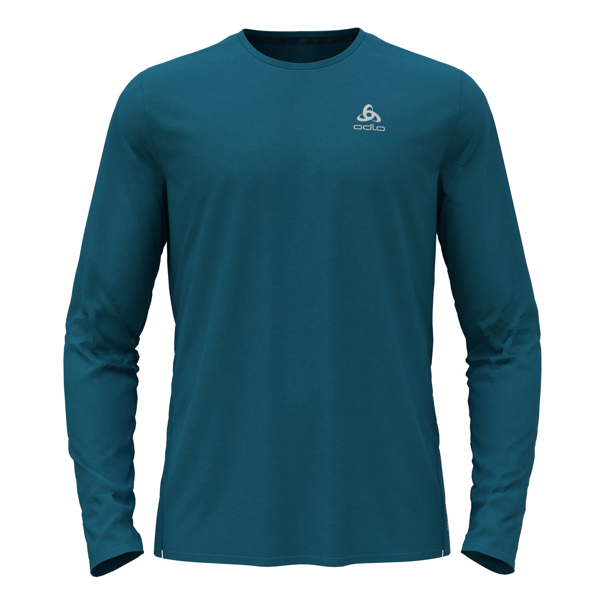 Odlo Zeroweight Chill-Tec Crew Neck Haut manches longues Hommes - bleu,