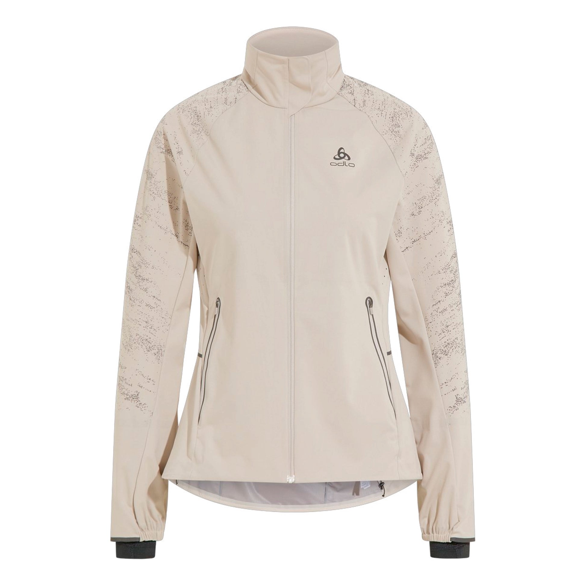 Odlo Zeroweight Pro Warm Reflect Veste running Femmes - gris clair,