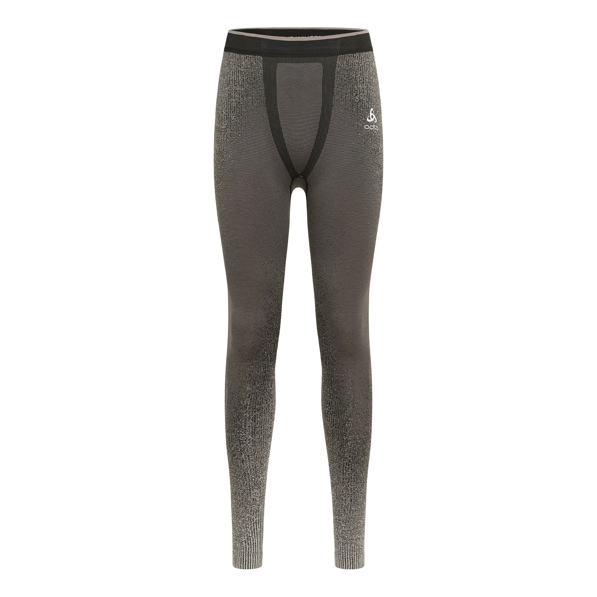 Odlo Blackcomb Eco Big Logo Bottom Long Collant Tight Hommes-Gris