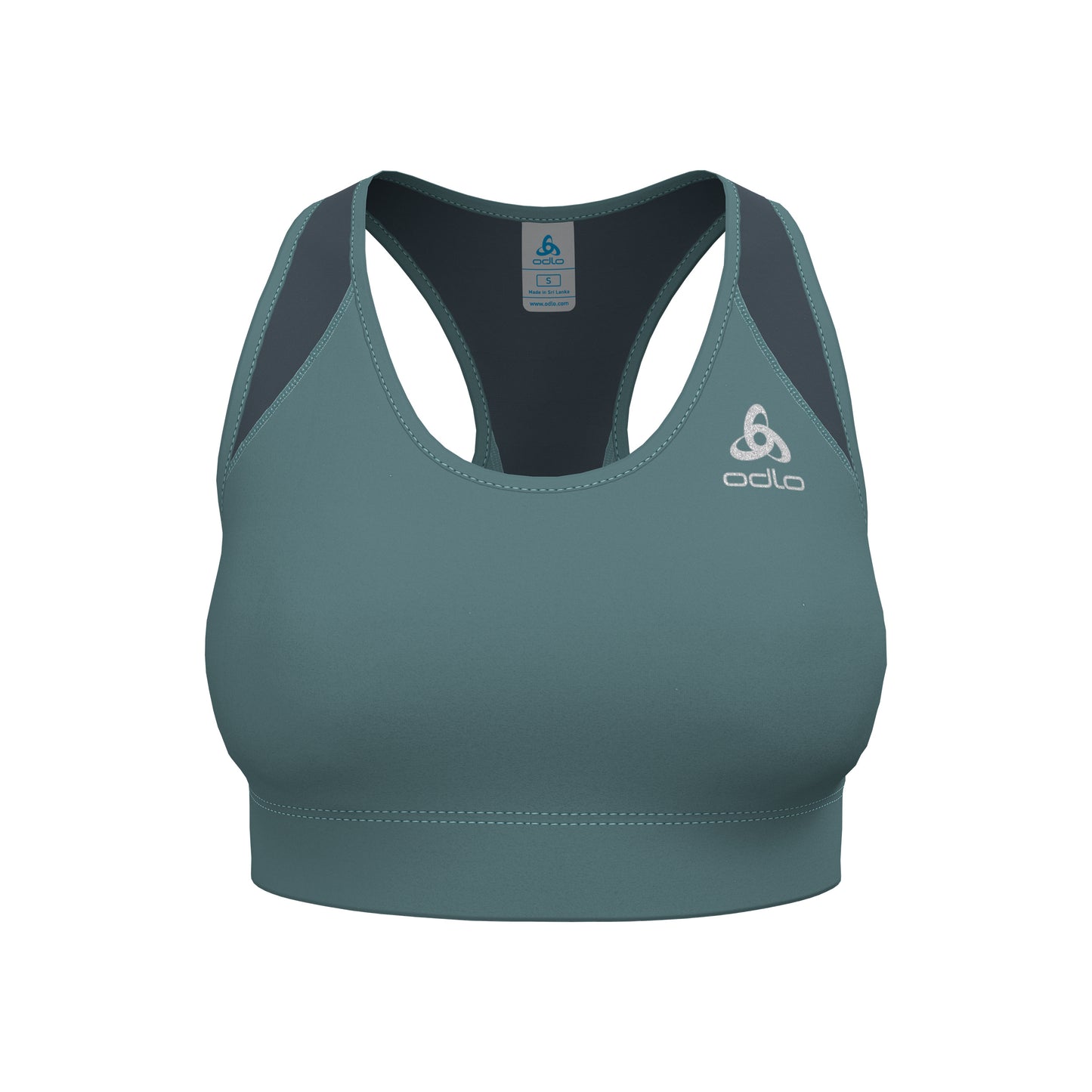 Odlo Essential Mesh Soutien-gorge sport Femmes - bleu gris, gris foncé