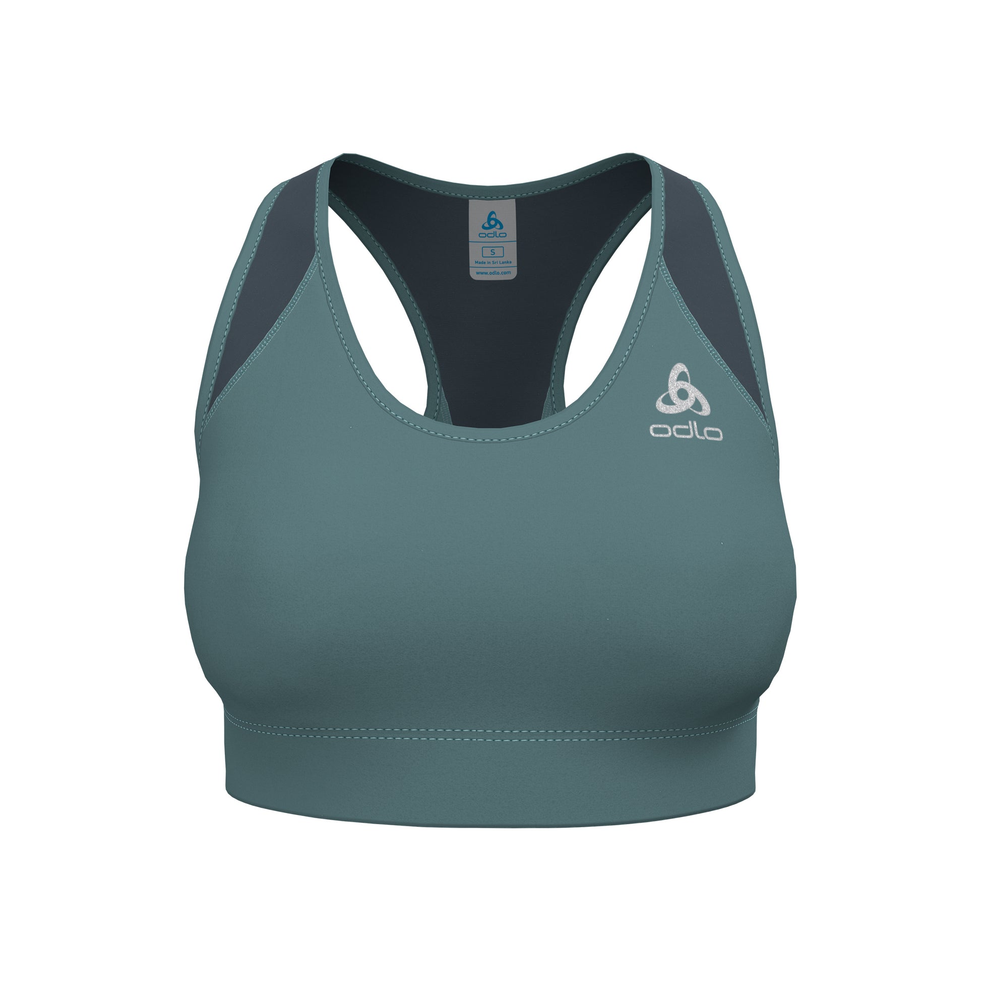 Odlo Essential Mesh Soutien-gorge sport Femmes - bleu gris, gris foncé