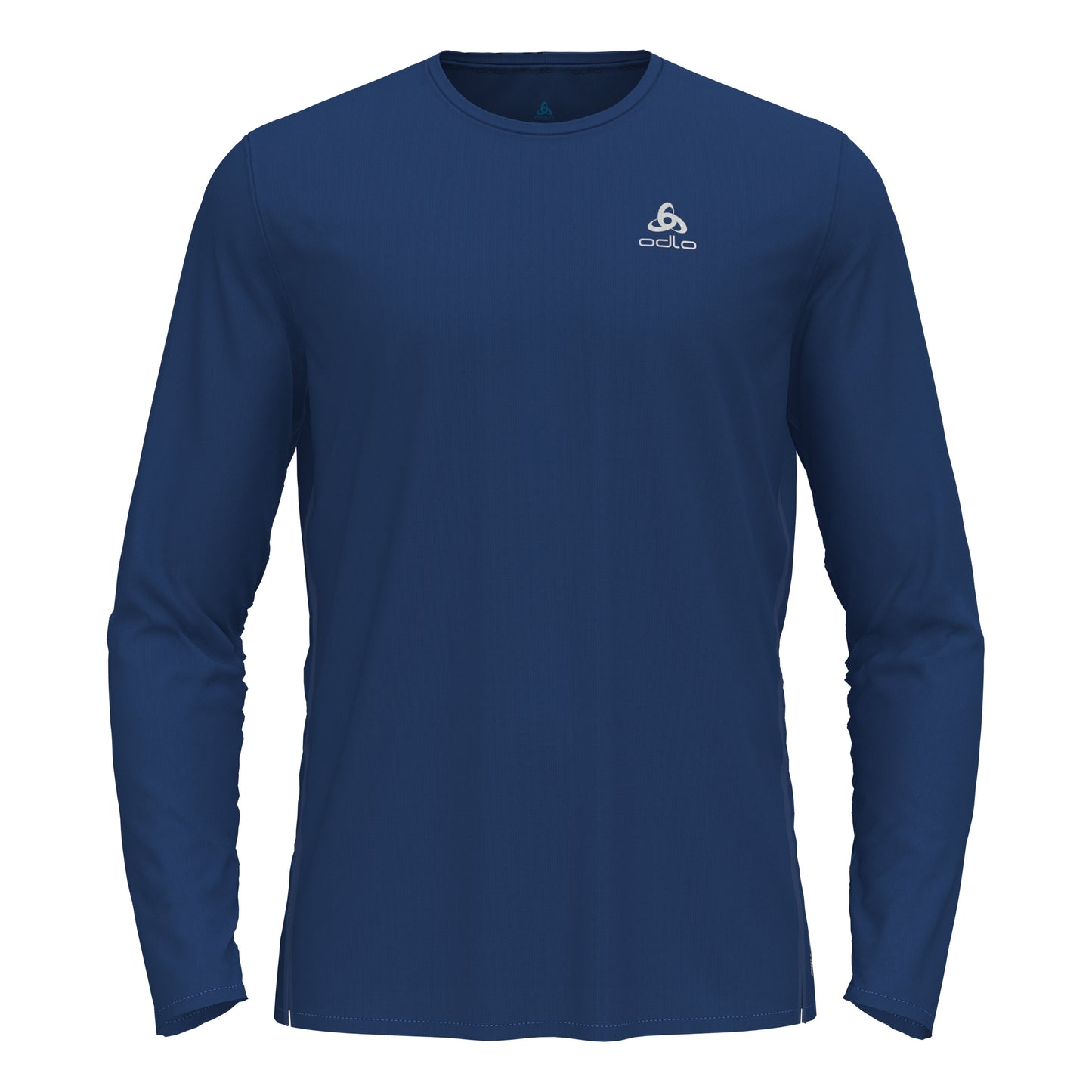 Odlo Zeroweight Chill-Tec Crew Neck Haut manches longues Hommes - bleu foncé,