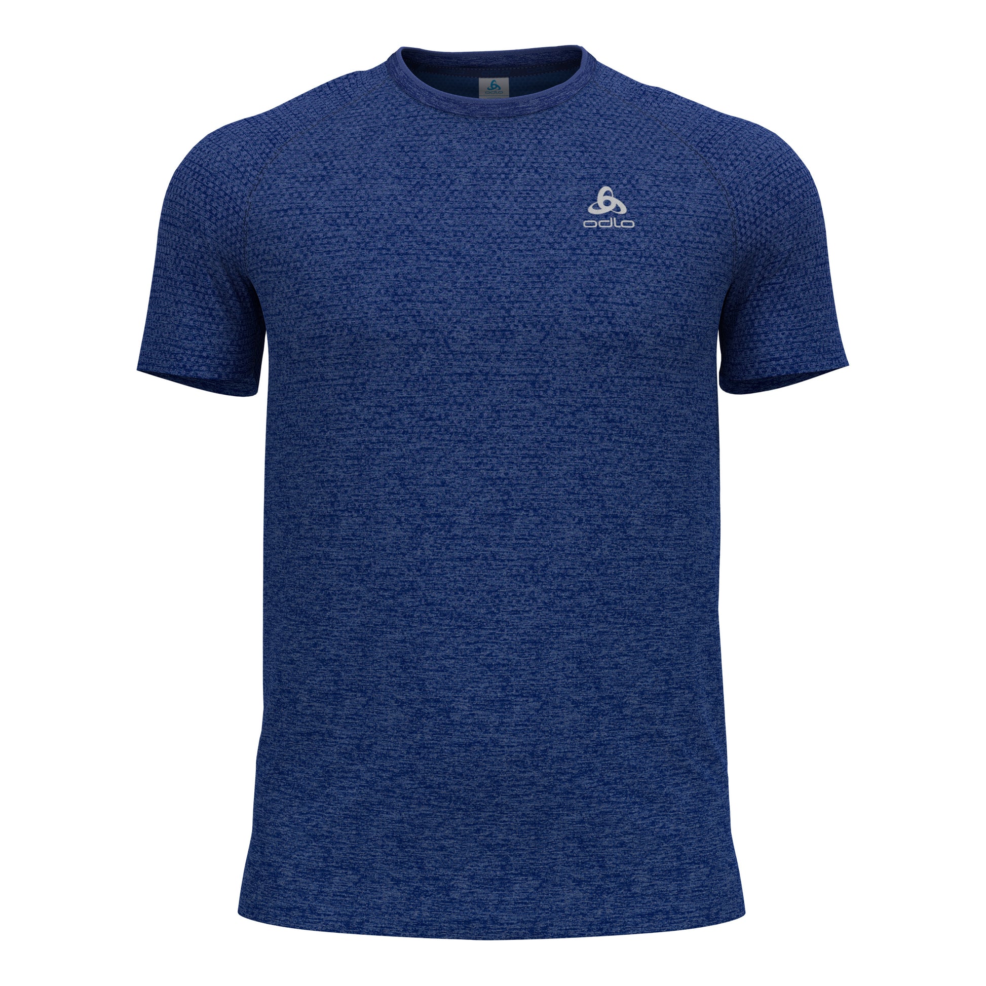 Odlo Essential Seamless Maillot de course Hommes - bleu foncé,