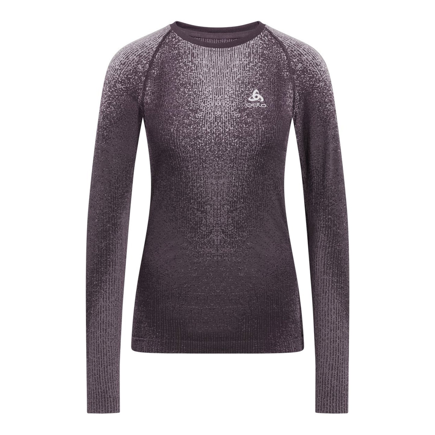 Odlo Performance Warm Blackcomb Crew Neck Maillot De Corps Femmes-Gris