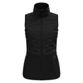 Zeroweight Insulator Gilets De Course Femmes-Noir,Noir