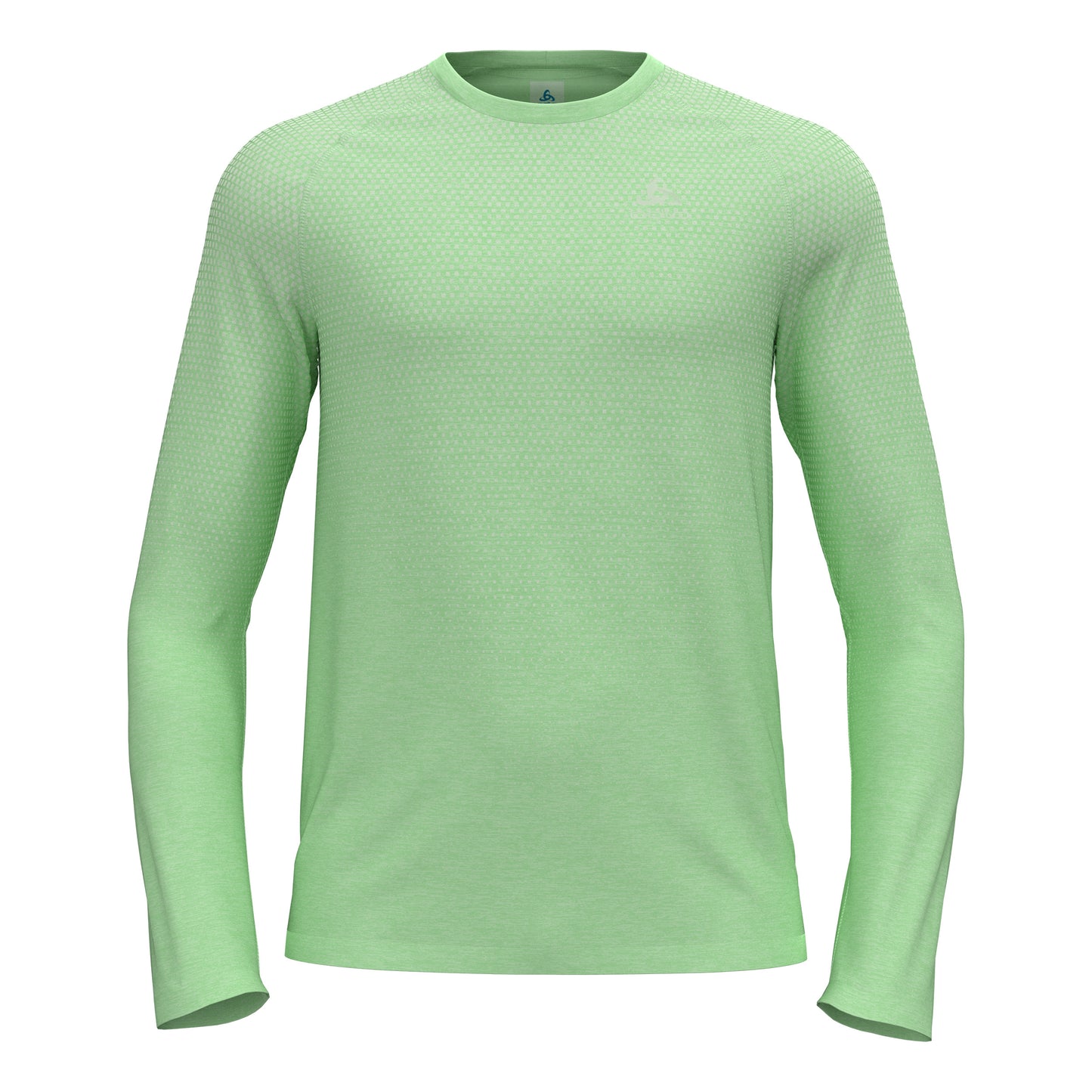 Odlo Essential Seamless Haut Manches Longues Hommes-Mint