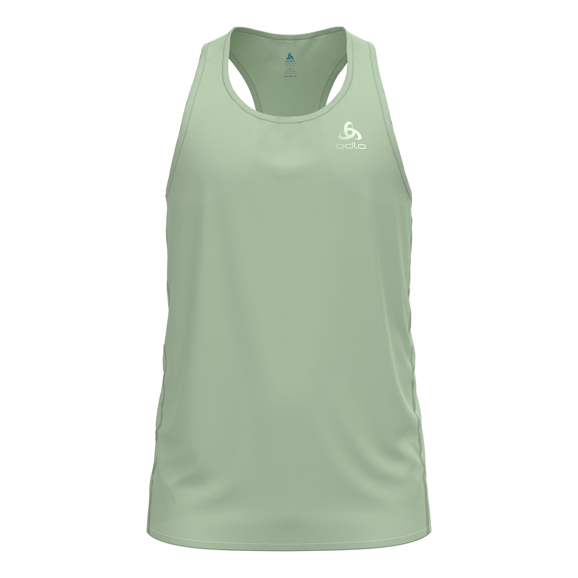 Odlo Zeroweight Chill-Tec Maillot de course Hommes-sauge