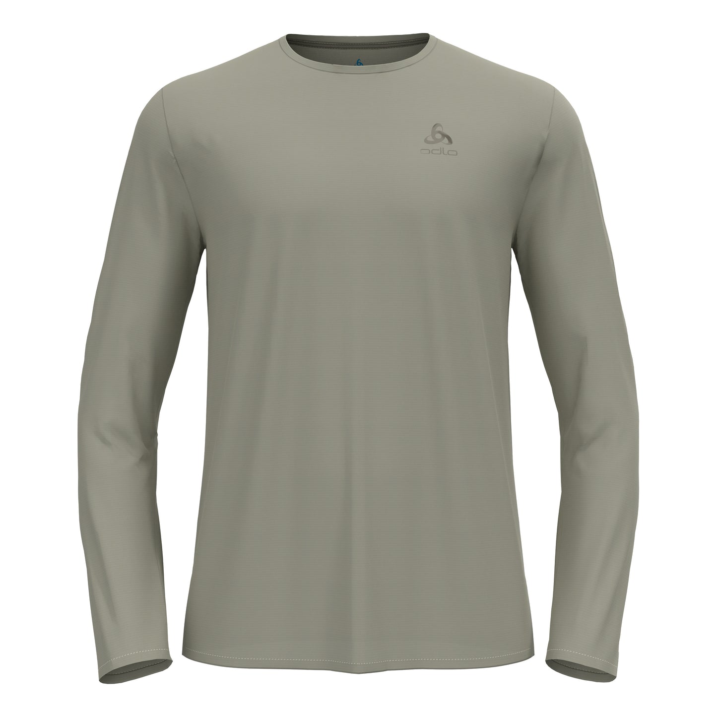 Odlo Zeroweight Chill-Tec Maillot de course Hommes-kaki