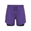 Zeroweight 5in 2in1 Short de running Hommes-violet