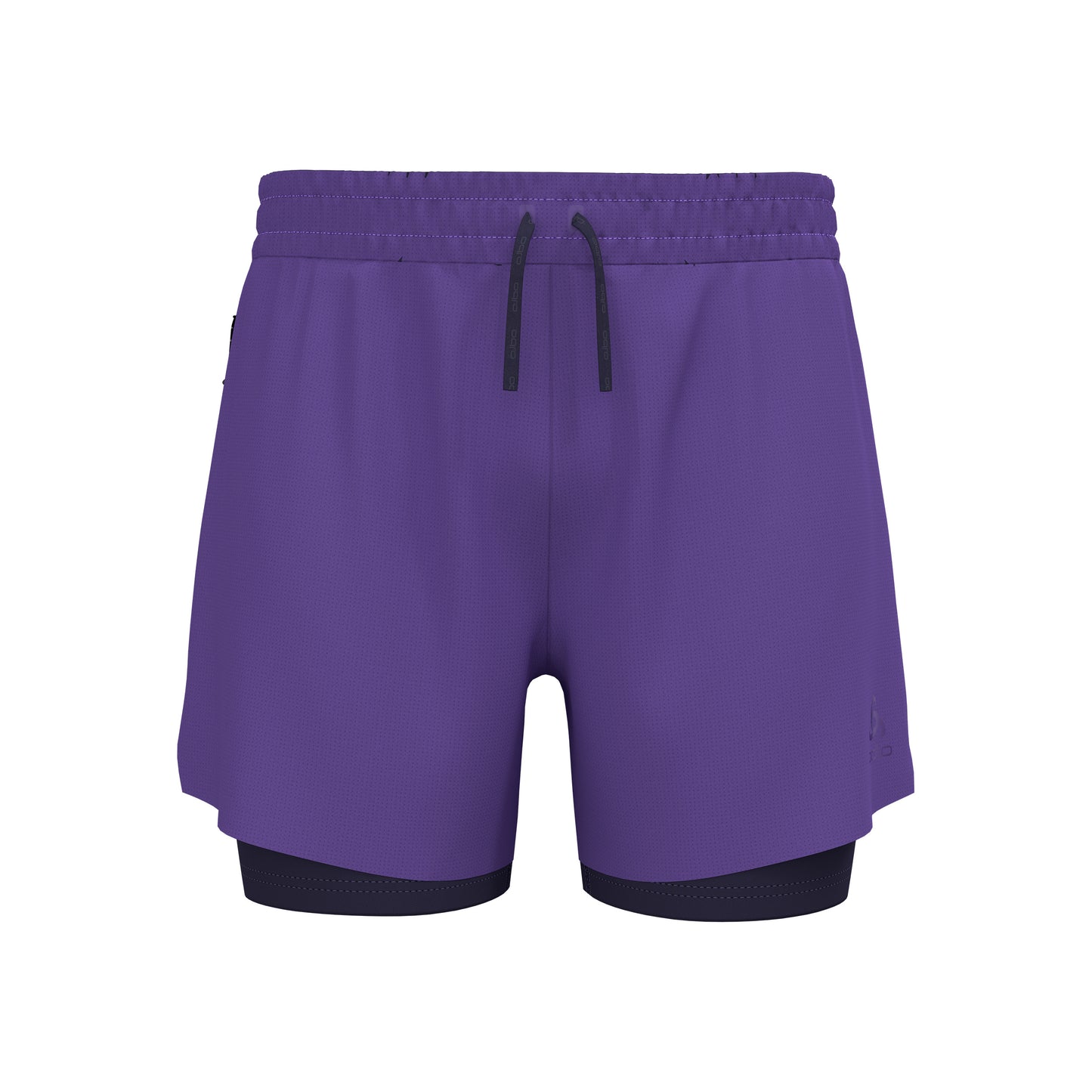 Odlo Zeroweight 5in 2in1 Short de running Hommes-violet