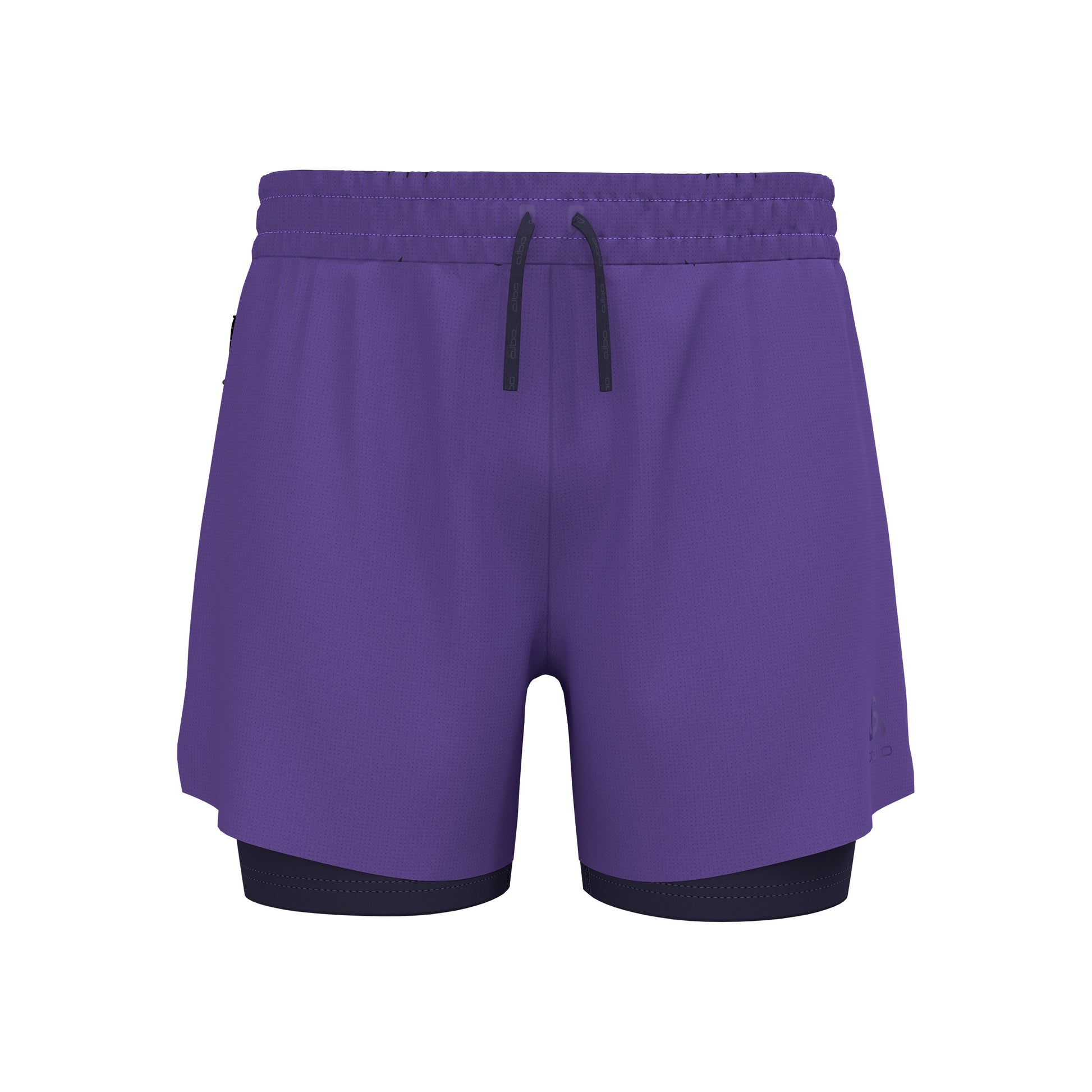Odlo Zeroweight 5in 2in1 Short de running Hommes-violet
