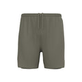 Essential 6in 2in1 Short de running Hommes-kaki