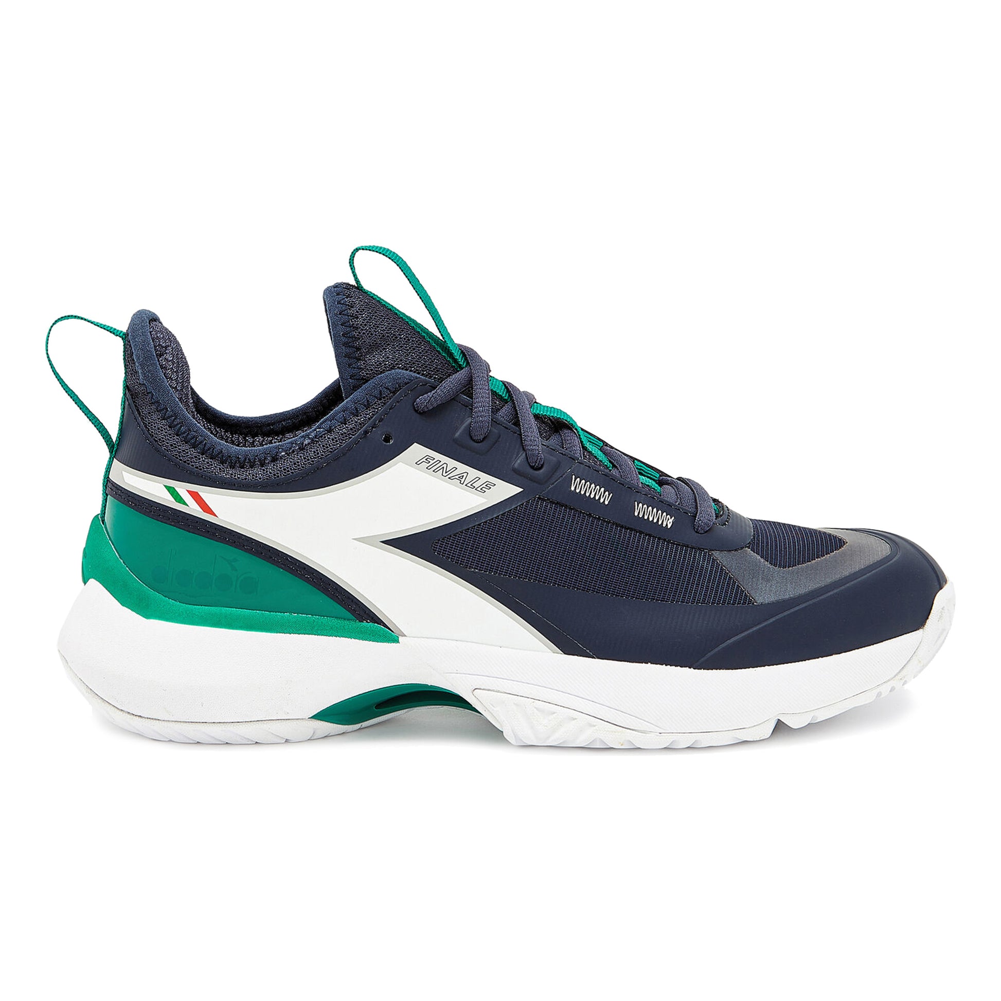 Diadora Finale Chaussures toutes surfaces Hommes - bleu foncé, blanc
