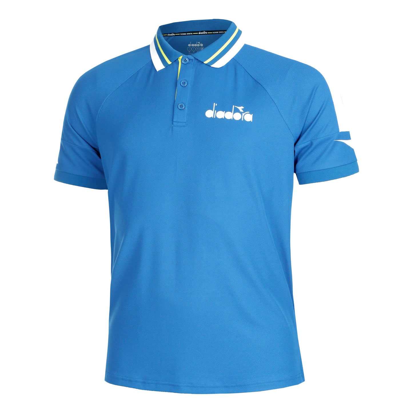 Diadora Icon Polo Hommes - bleu,