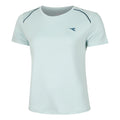 L. T-shirt Femmes-Bleu Clair