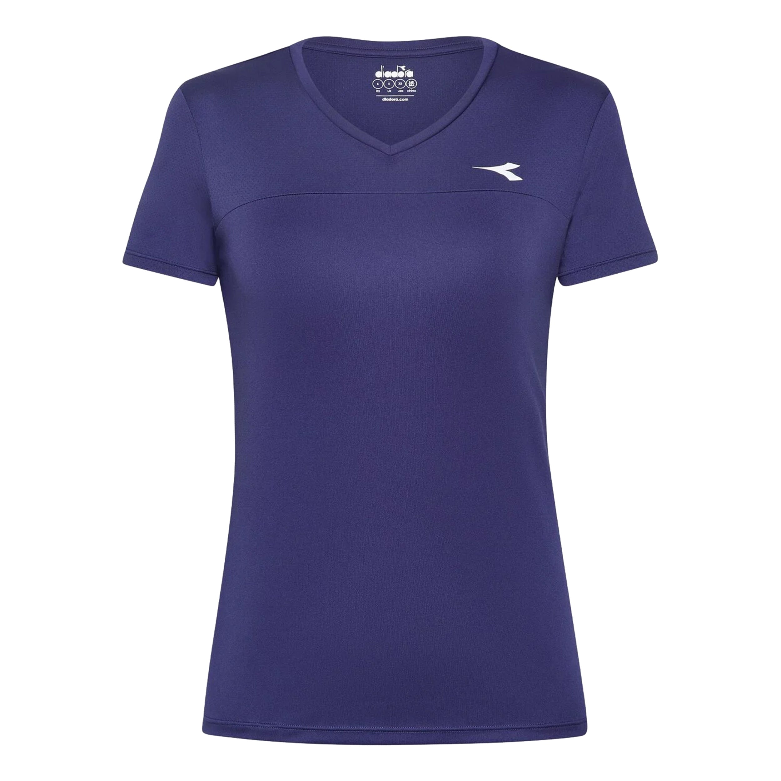 Diadora L. Short Sleeve T-shirt Femmes-Bleu