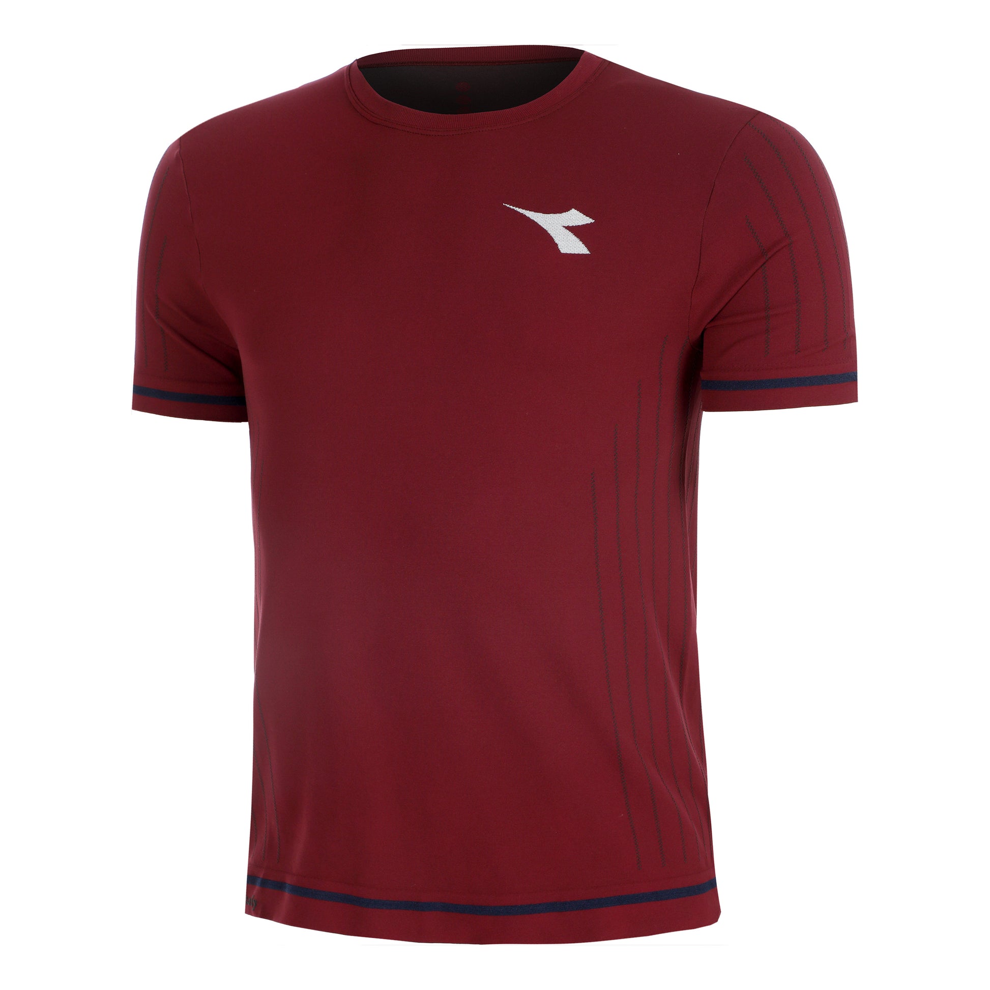 Diadora Icon Stratouno T-shirt Hommes-Berry
