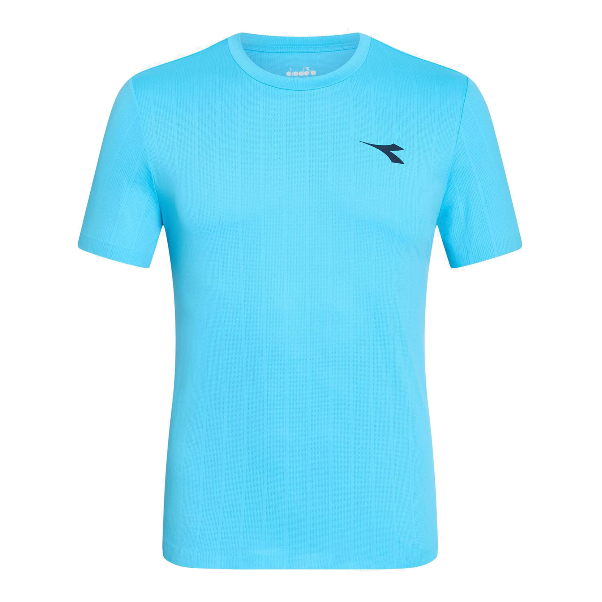 Diadora Icon T-shirt Hommes-Bleu Clair