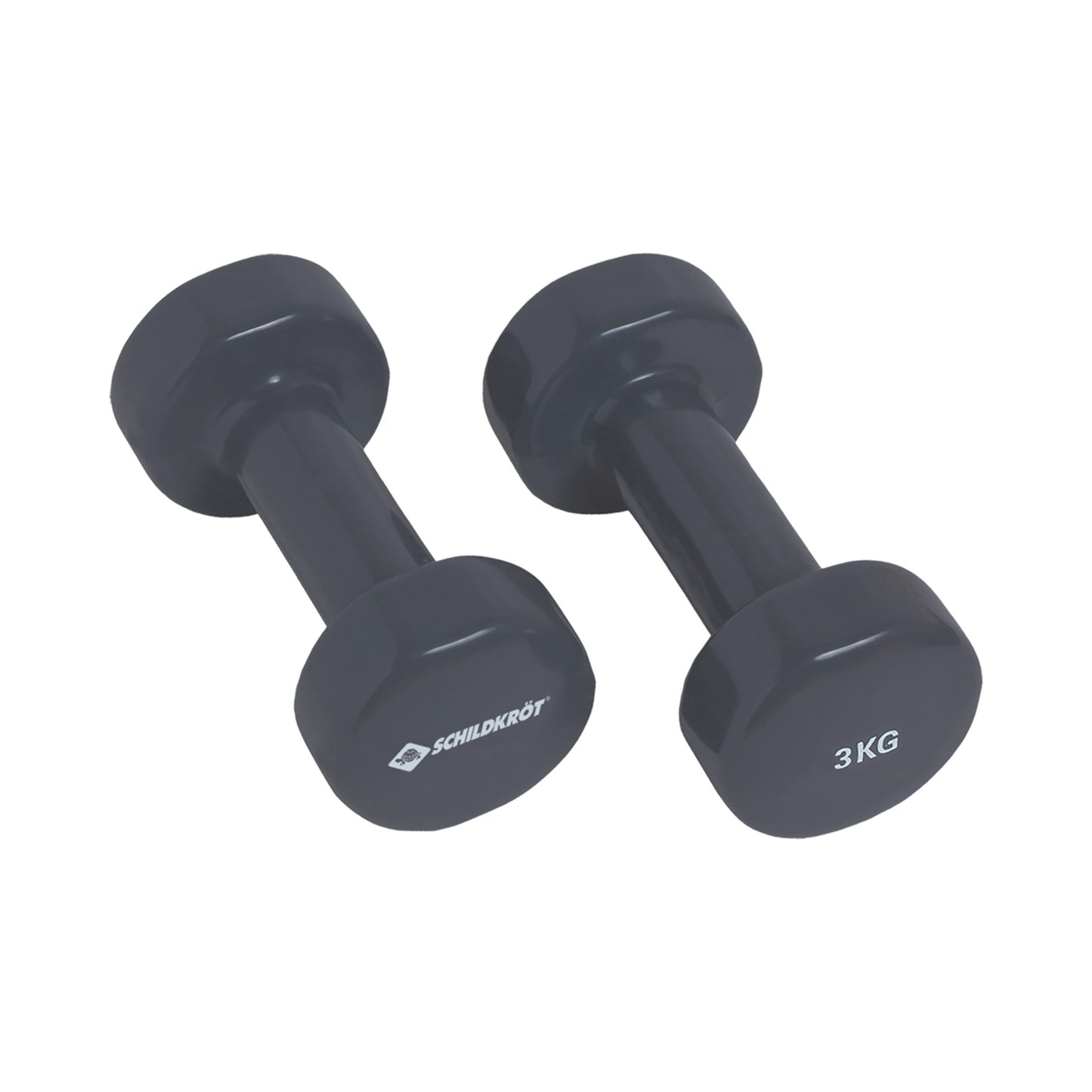 Schildkröt Fitness Vinyl-Hanteln 3 kg Set Haltère soft