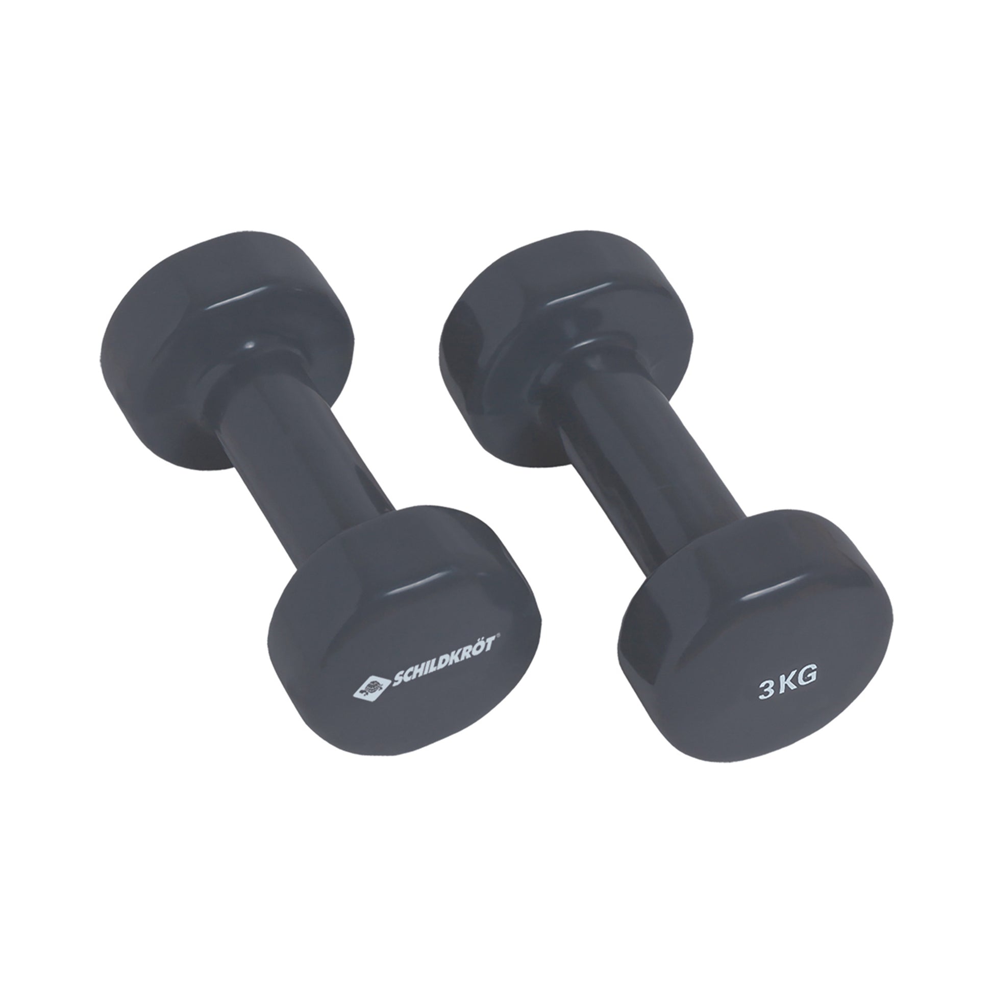 Schildkröt Fitness Vinyl-Hanteln 3 kg Set Haltère soft