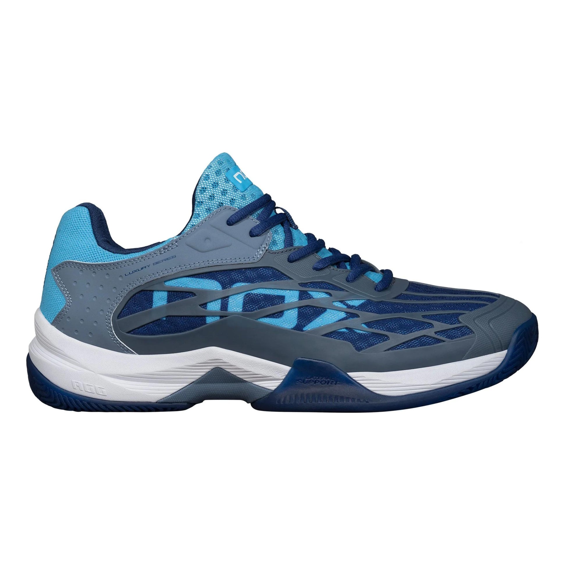 NOX AT10 LUX Chaussures Padel-Bleu Foncé,Bleu Clair