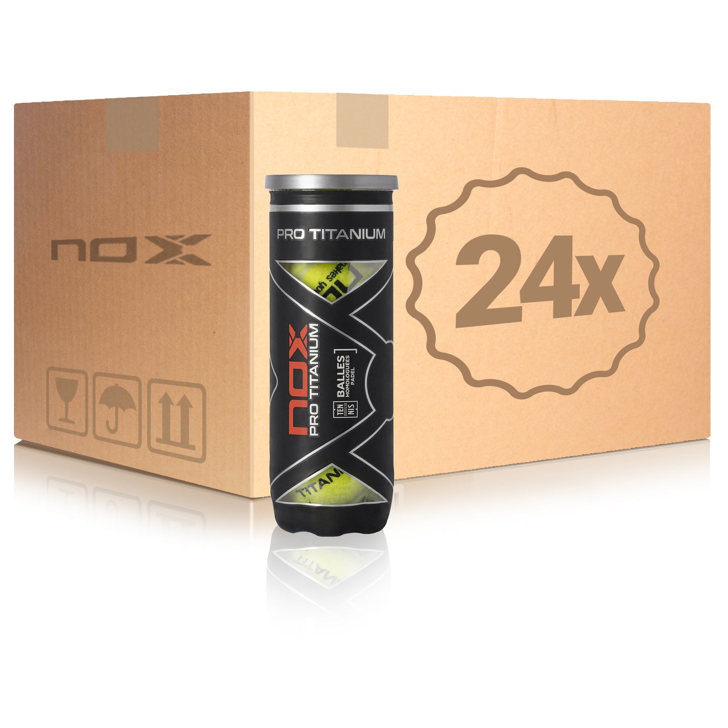 NOX 24 Tubes de 3 Pro Titanium En carton