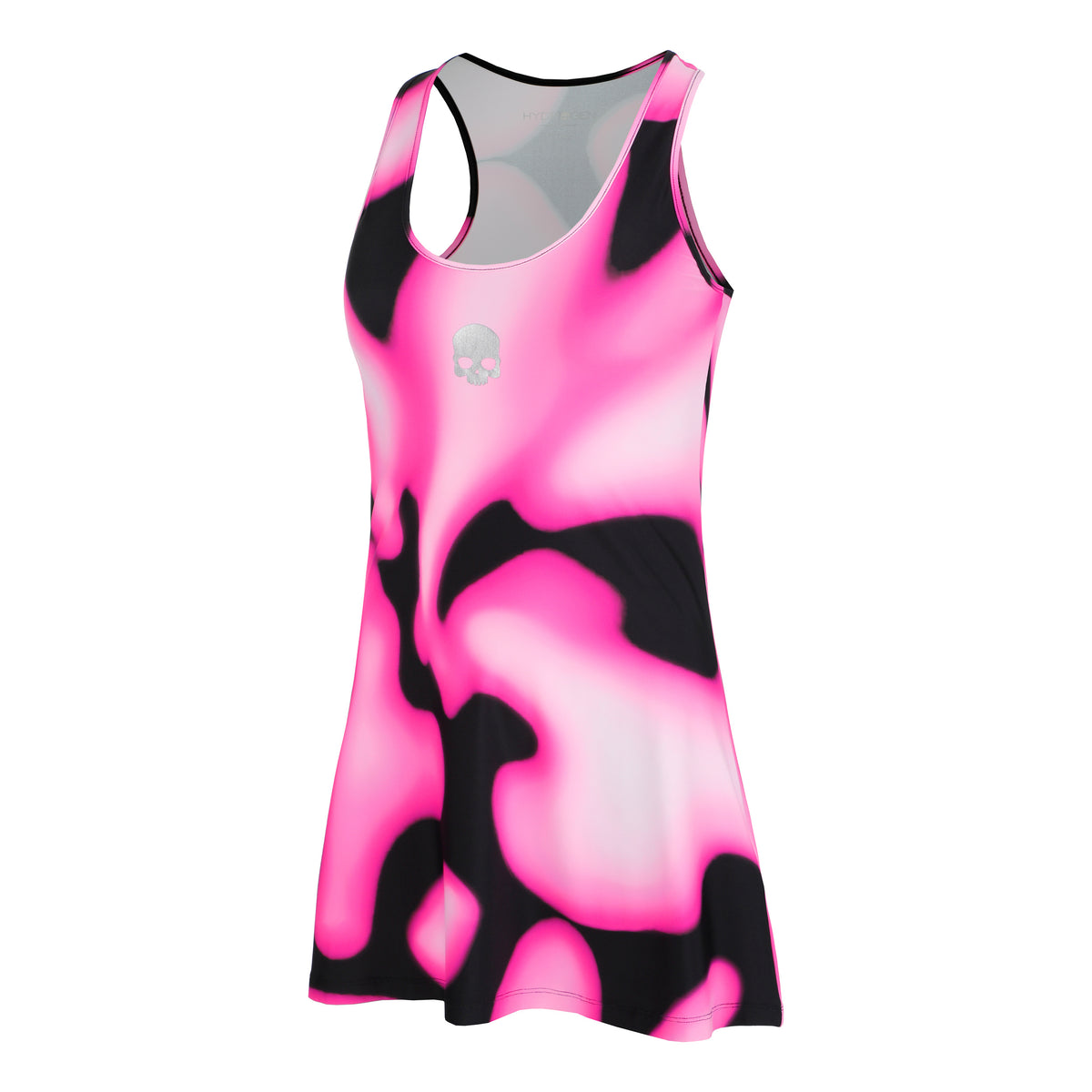 Hydrogen Psychedelic Tech Robe Femmes - pink, noir