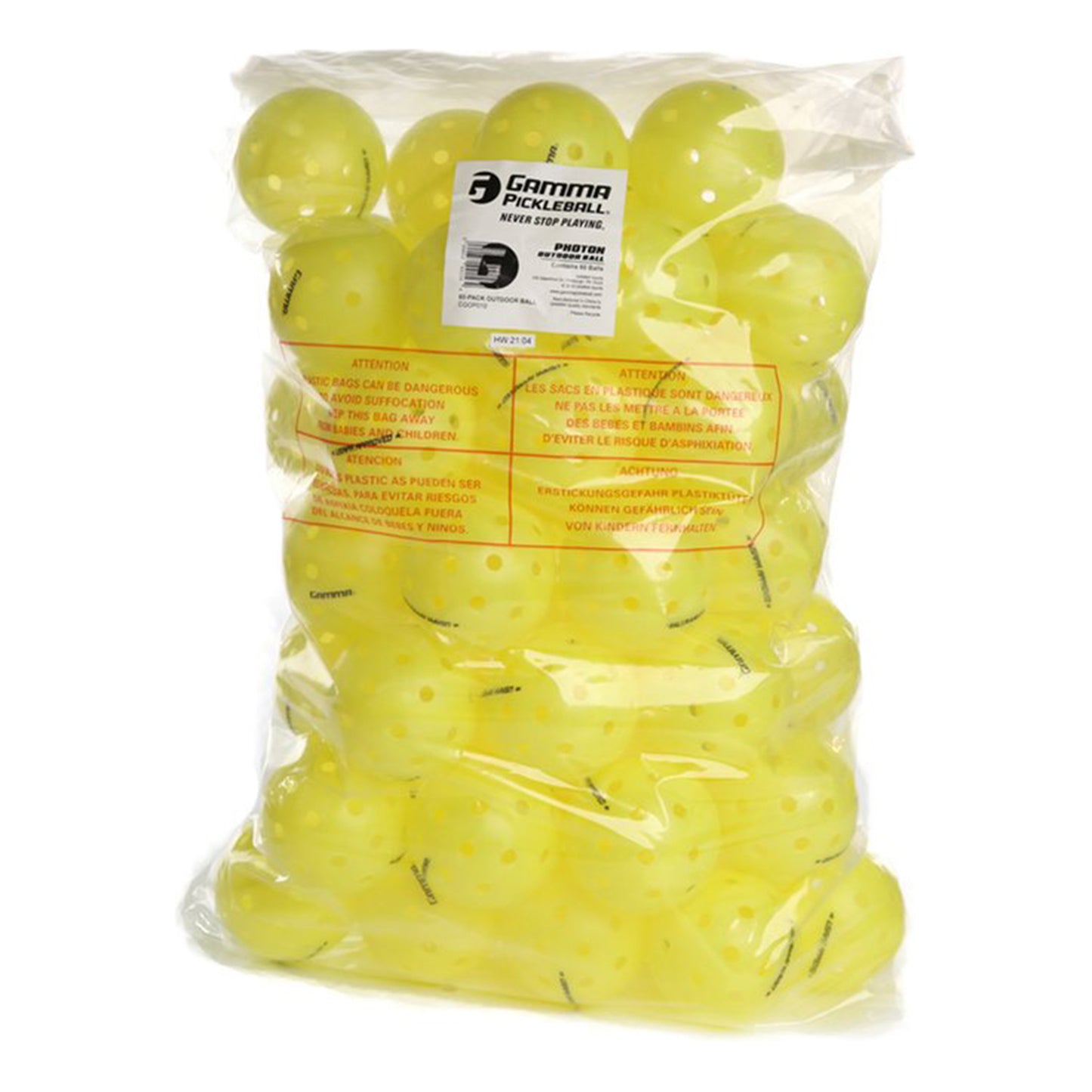 Gamma Sac De 60 Balles