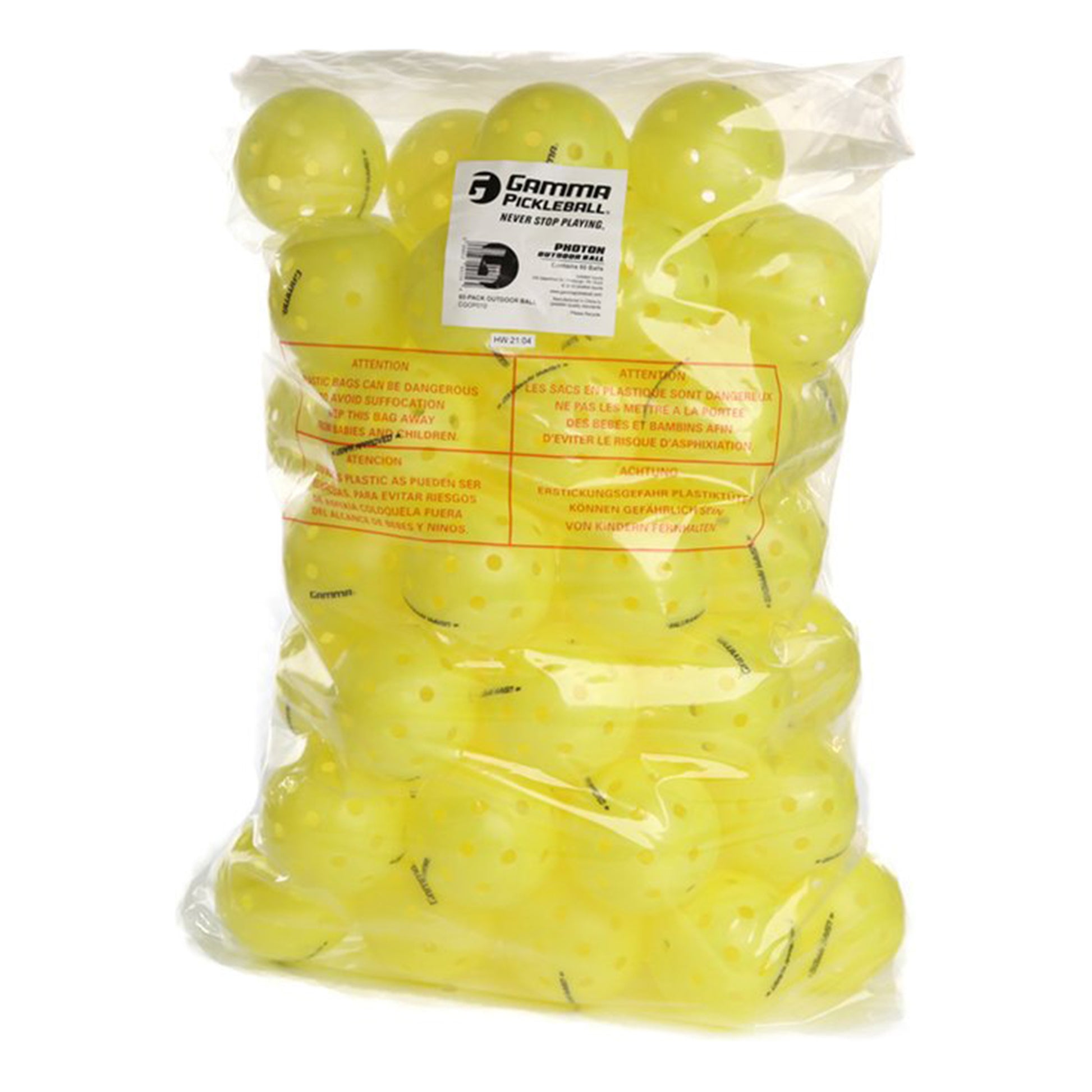 Gamma Sac De 60 Balles