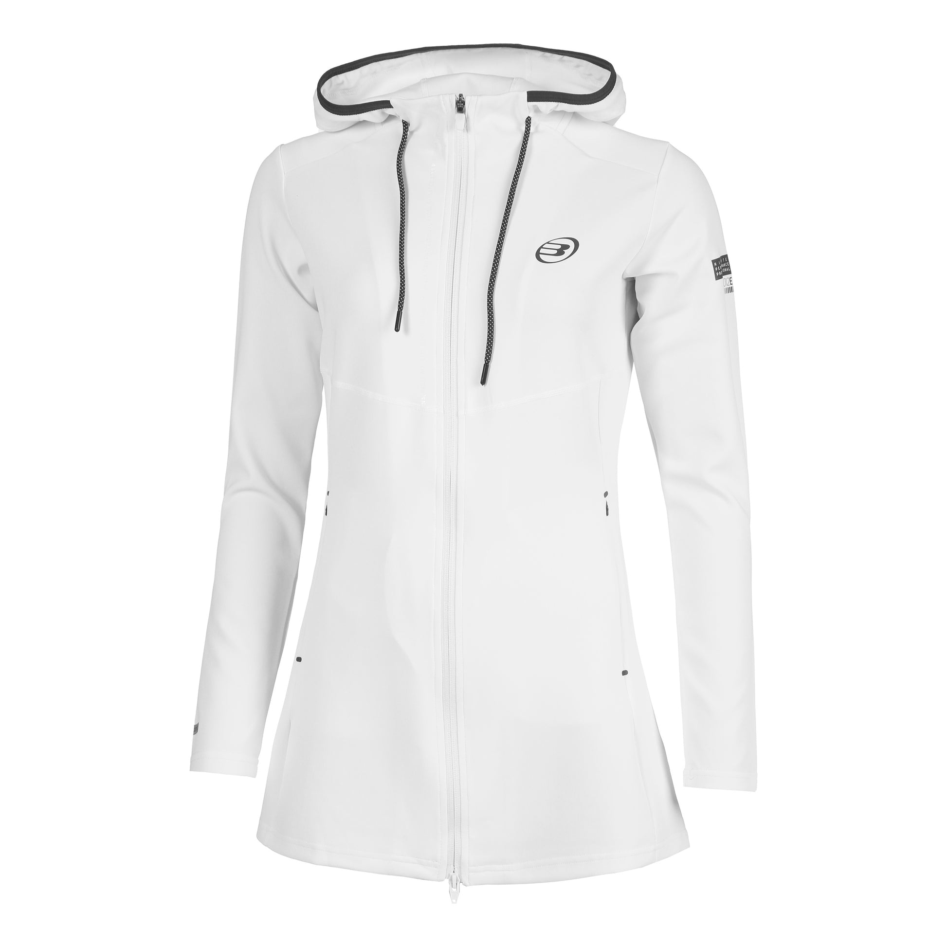 Bullpadel Niazo Veste de survêtement Femmes - blanc,