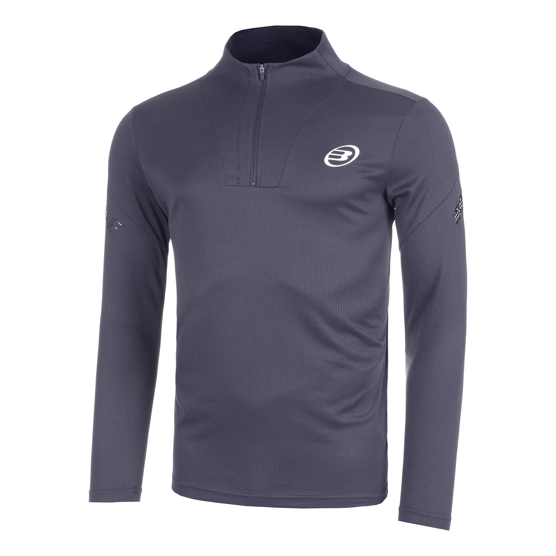 Bullpadel Nidio Haut manches longues Hommes - bleu gris,