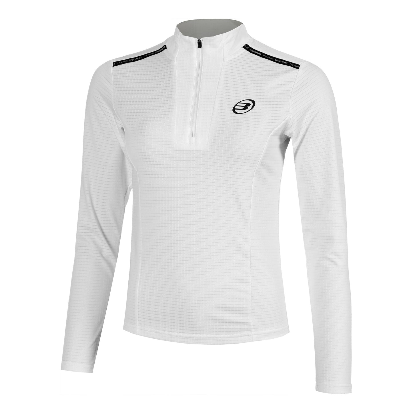 Bullpadel Nogais Haut Manches Longues Femmes-Blanc