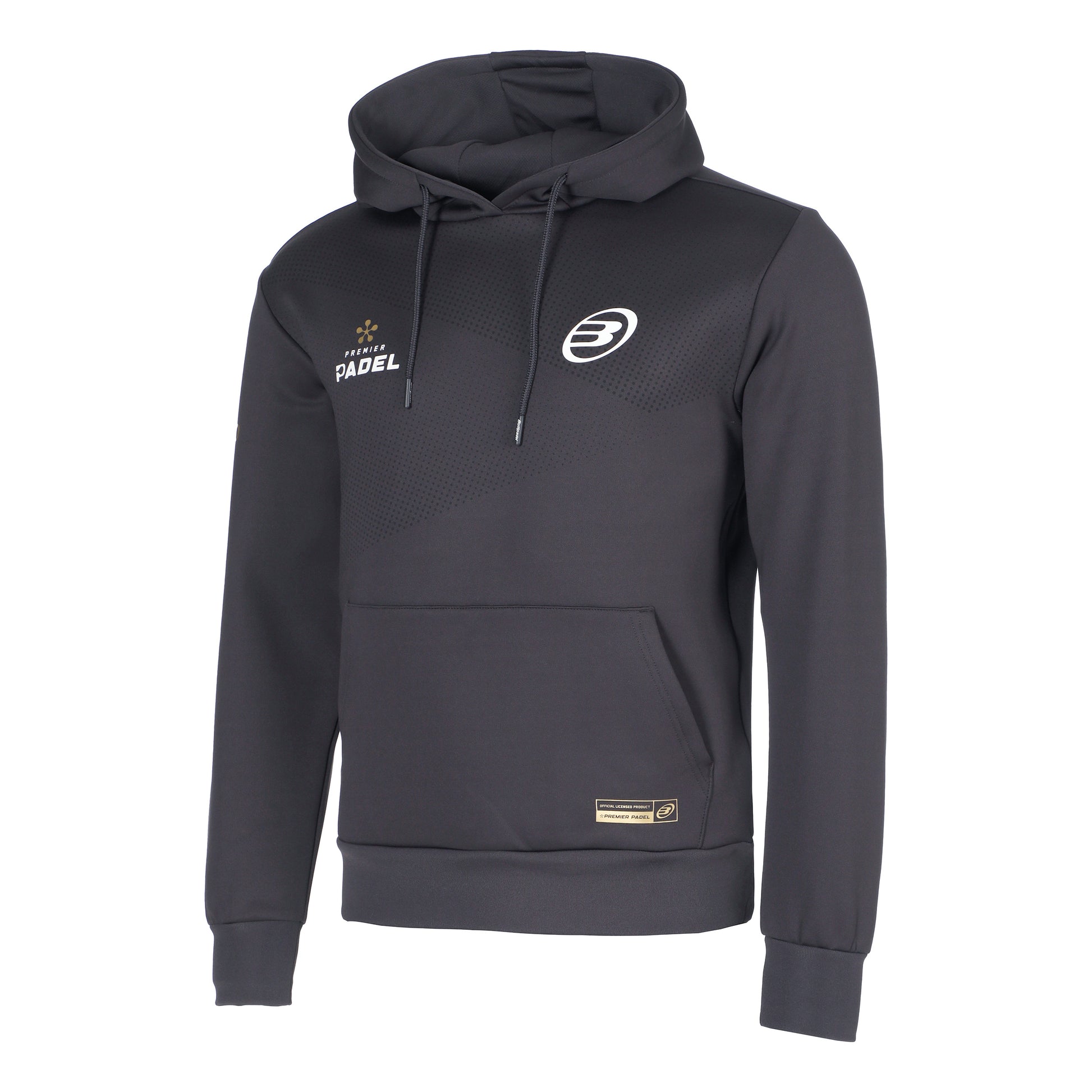 Bullpadel Baque Sweat à capuche Hommes - gris foncé,