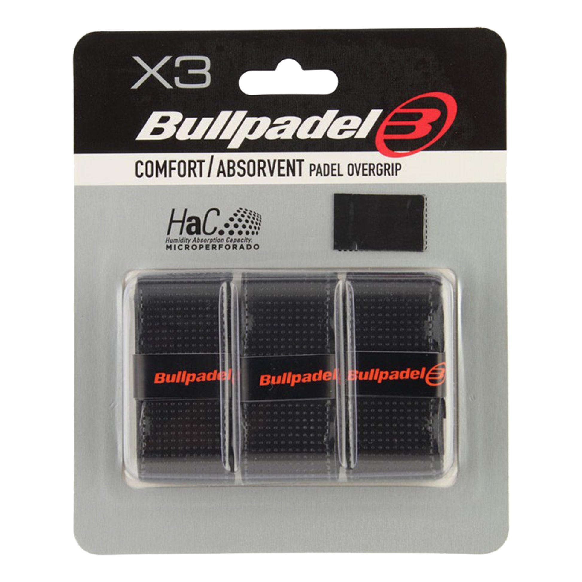 Bullpadel GB-1201 COMFORT ABSORBENT-Noir