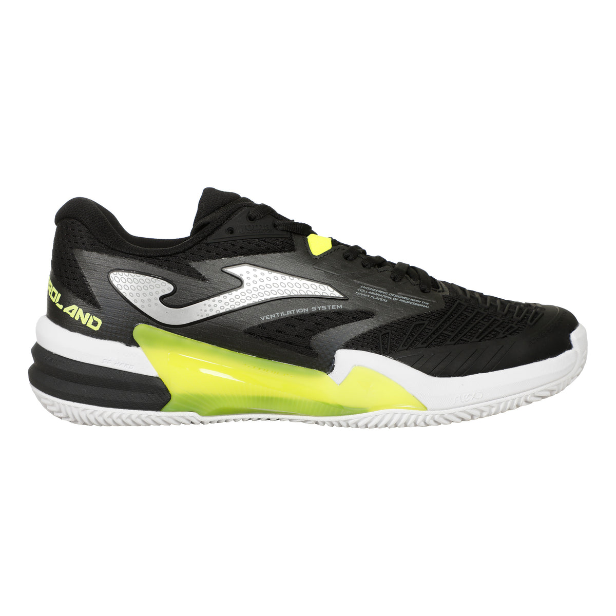 Joma Roland Chaussure Terre Battue Hommes-Noir