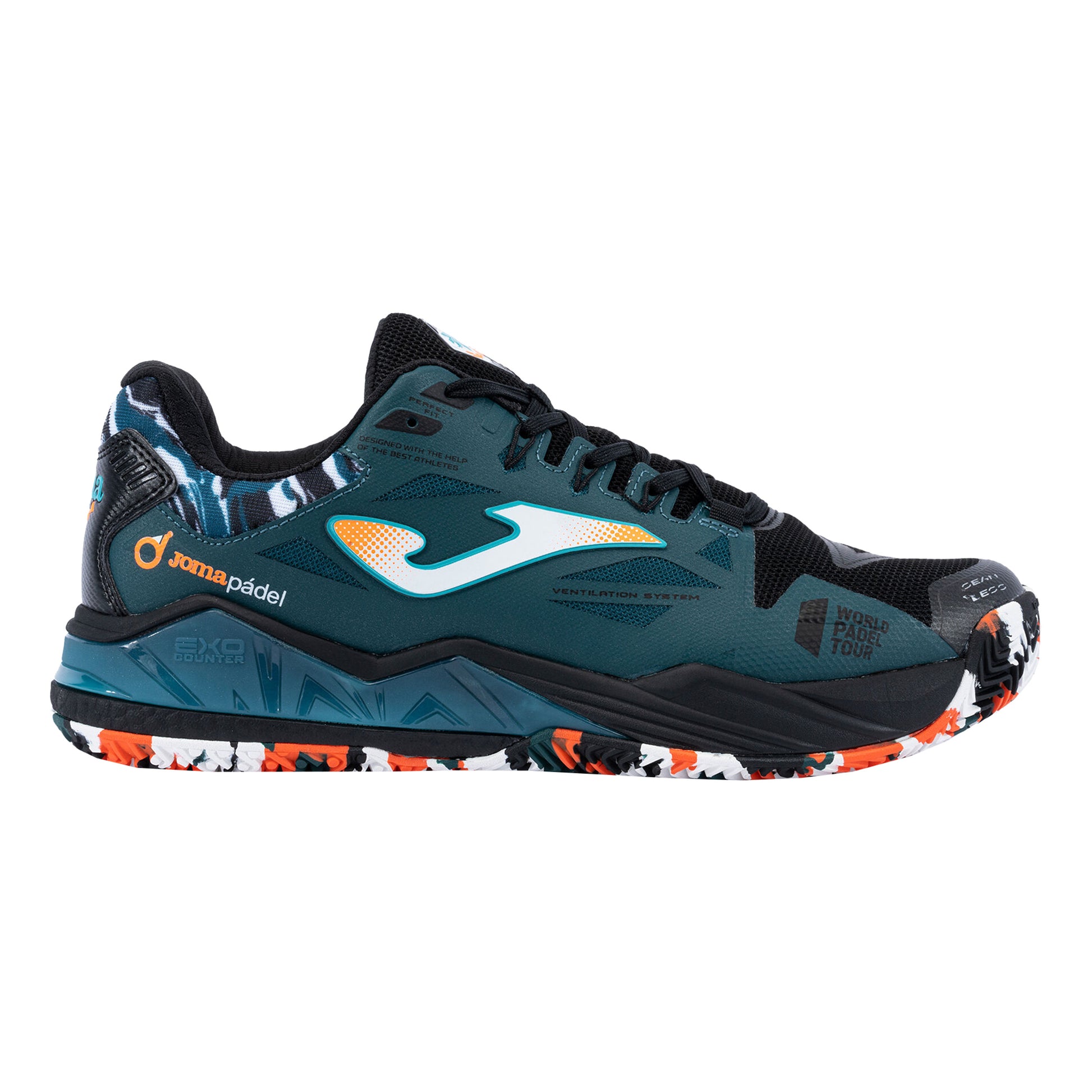 Joma Spin Chaussures padel Hommes - noir