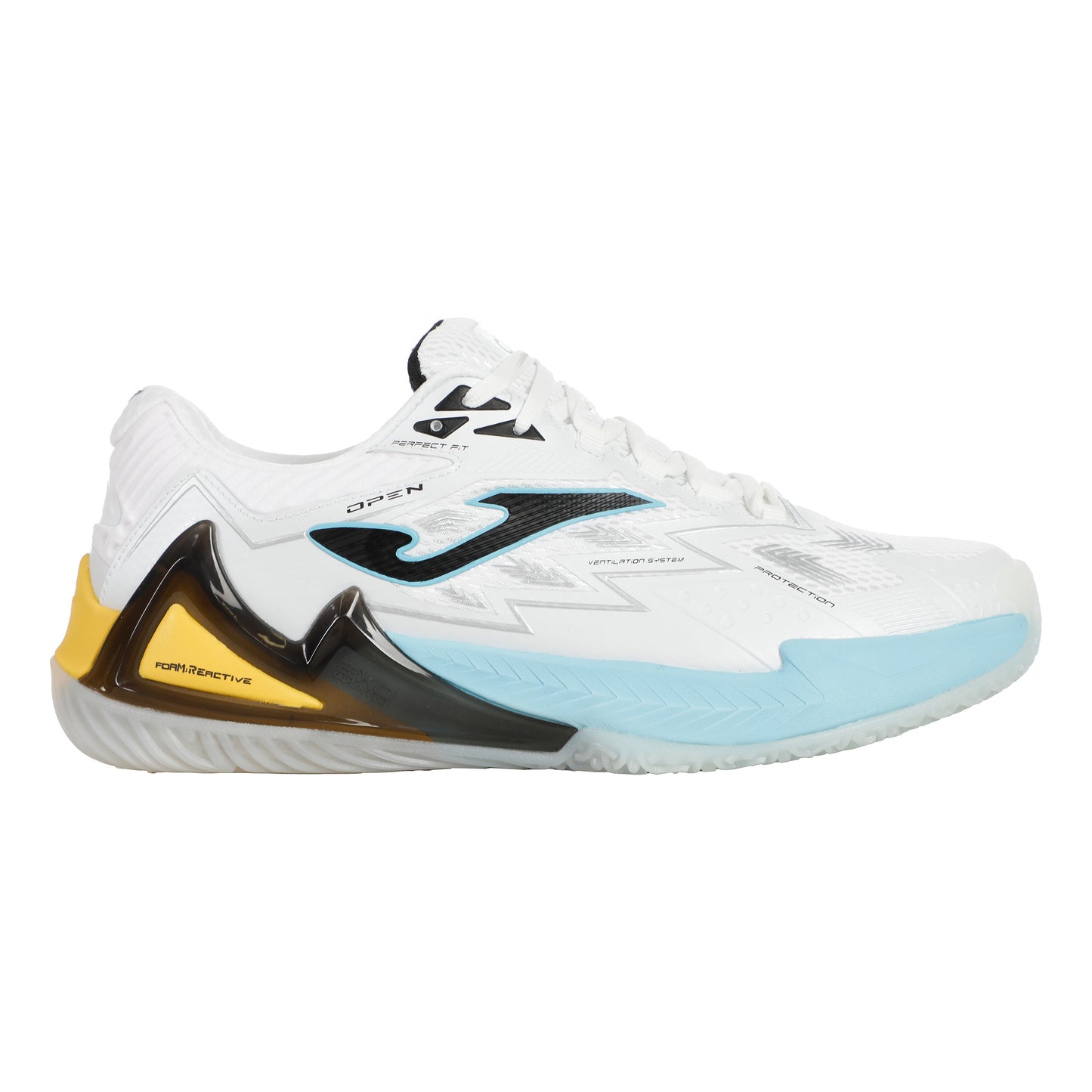 Joma Open Chaussures Padel Hommes-Blanc,Noir