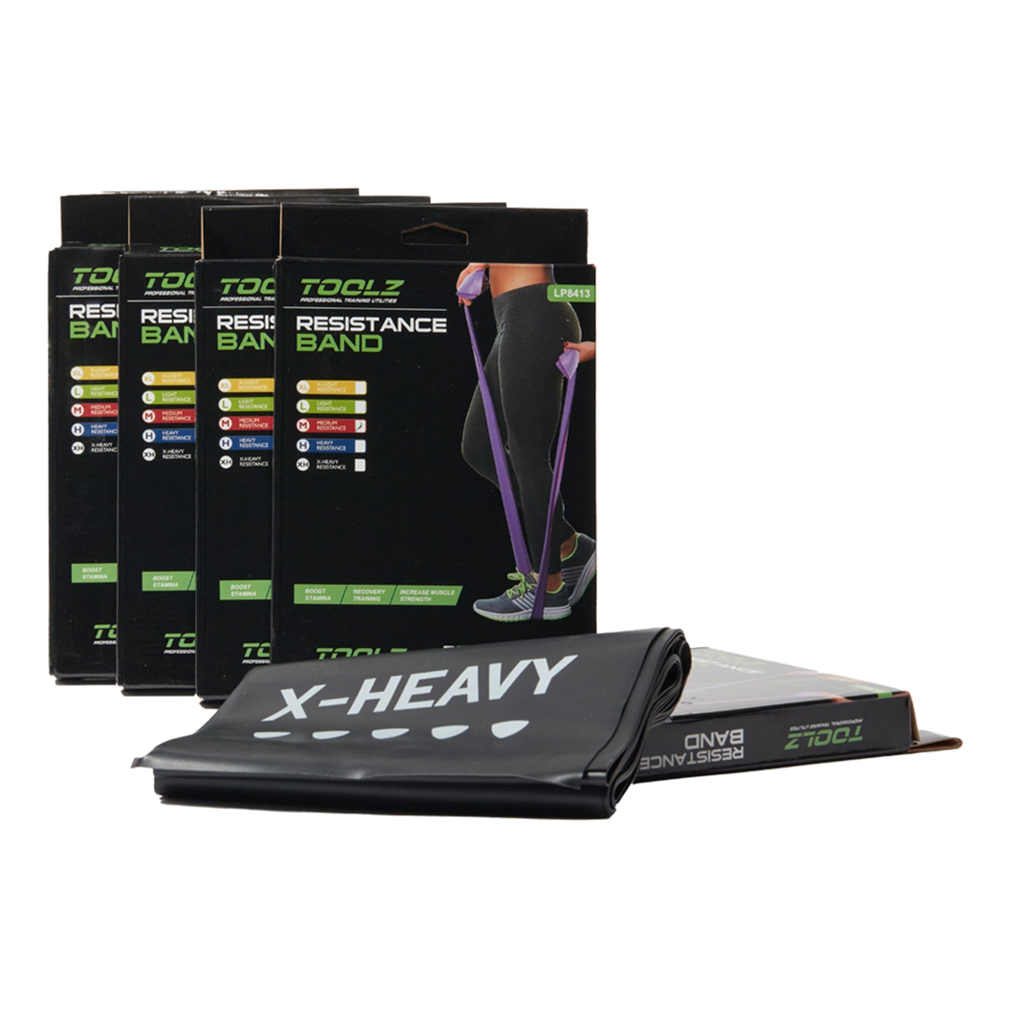 TOOLZ Terra Band-XH (Extra Heavy) Bänder-Noir