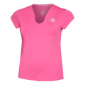 Bella 2.0 Tech V-Neck T-shirt Femmes-Pink,Blanc