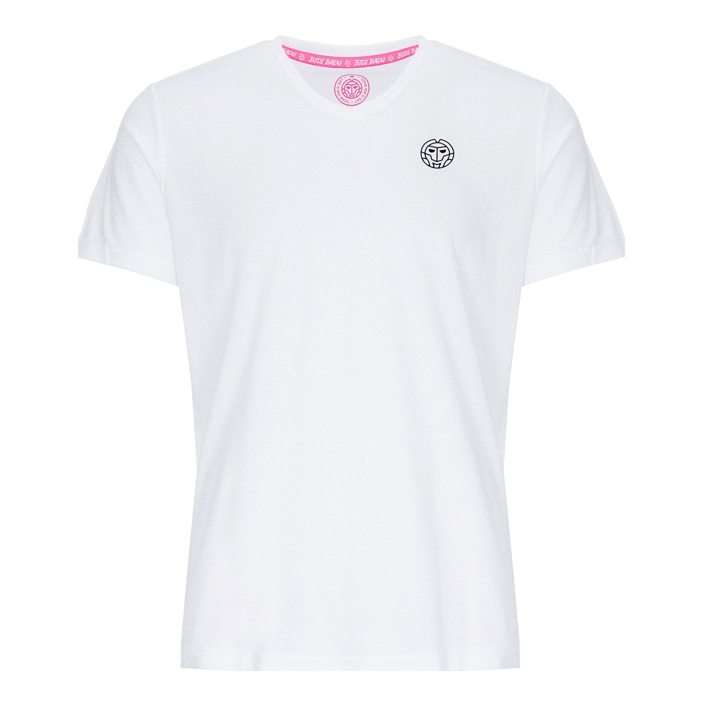 BIDI BADU Ted Tech T-shirt Hommes - blanc, noir